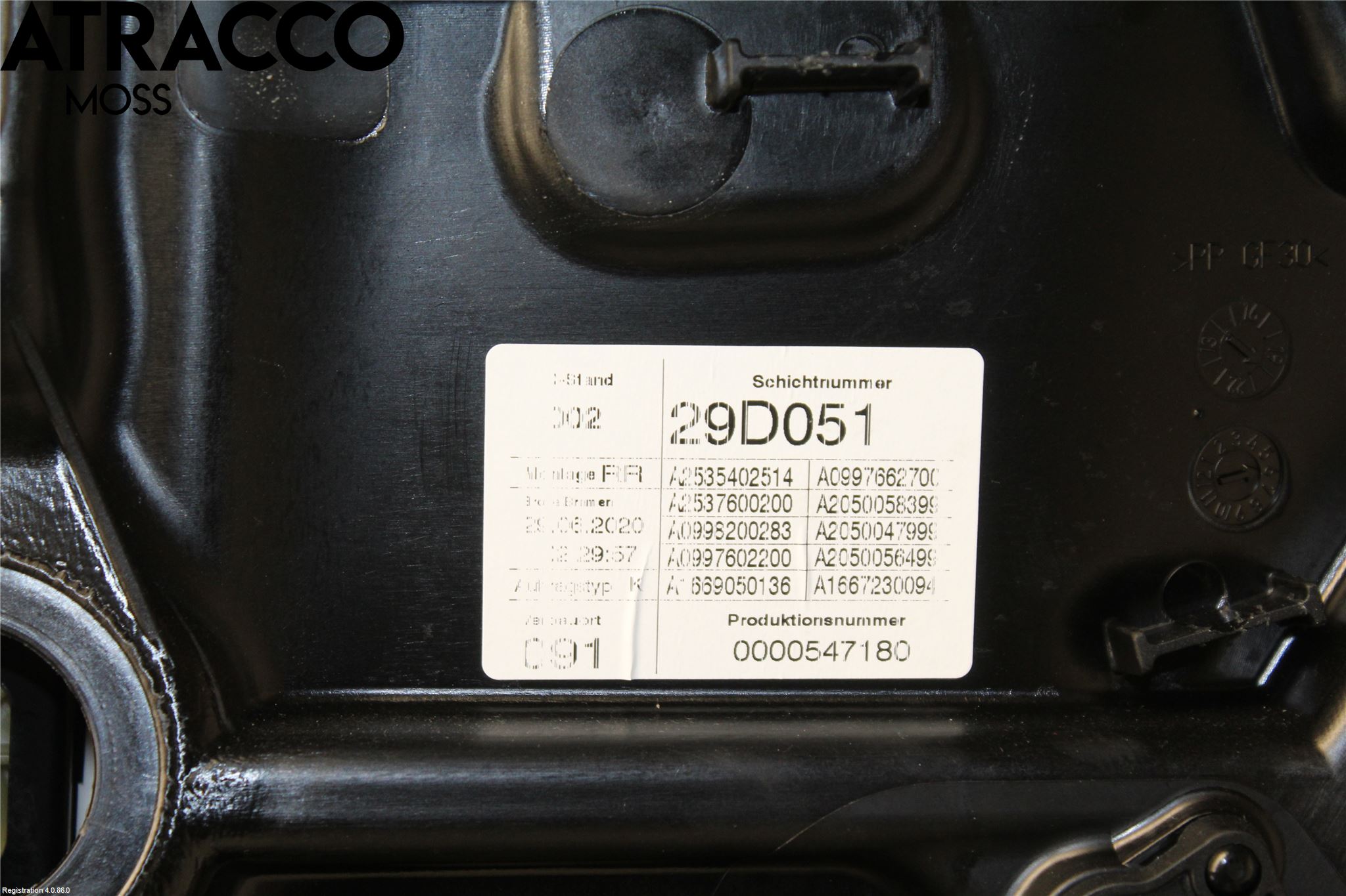 Mercedes-Benz MB EQC (N293) 20- Fönsterhissmekanism