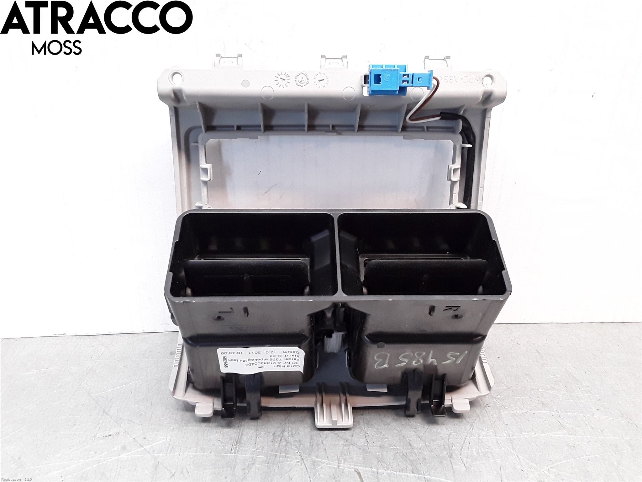 Mercedes-Benz MB CLS (C218/X218) 11-17 Deflektor Plåt-Plast Kylning