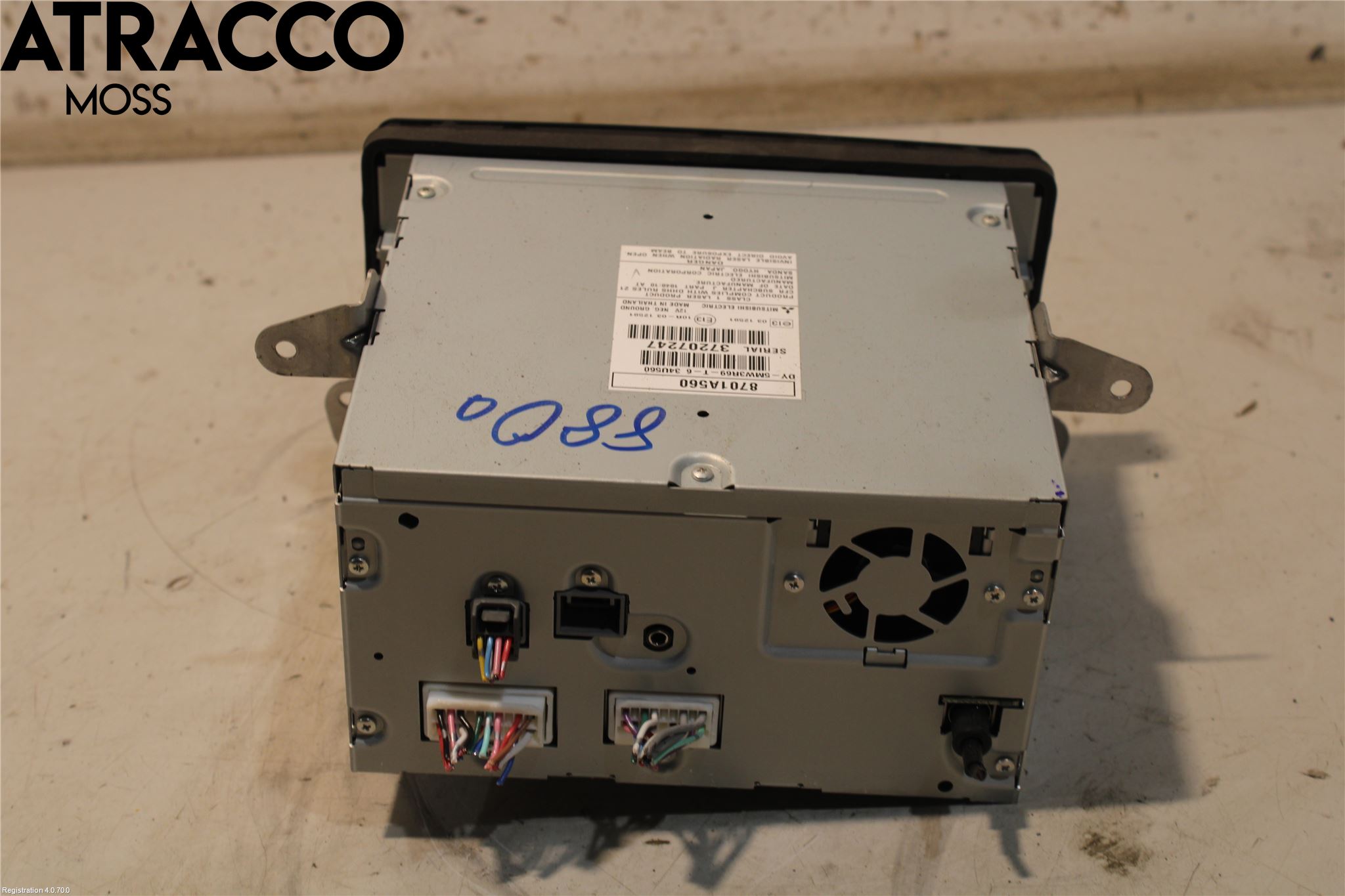 Mitsubishi ASX 10-22 Cd Radio - Multimediapanel