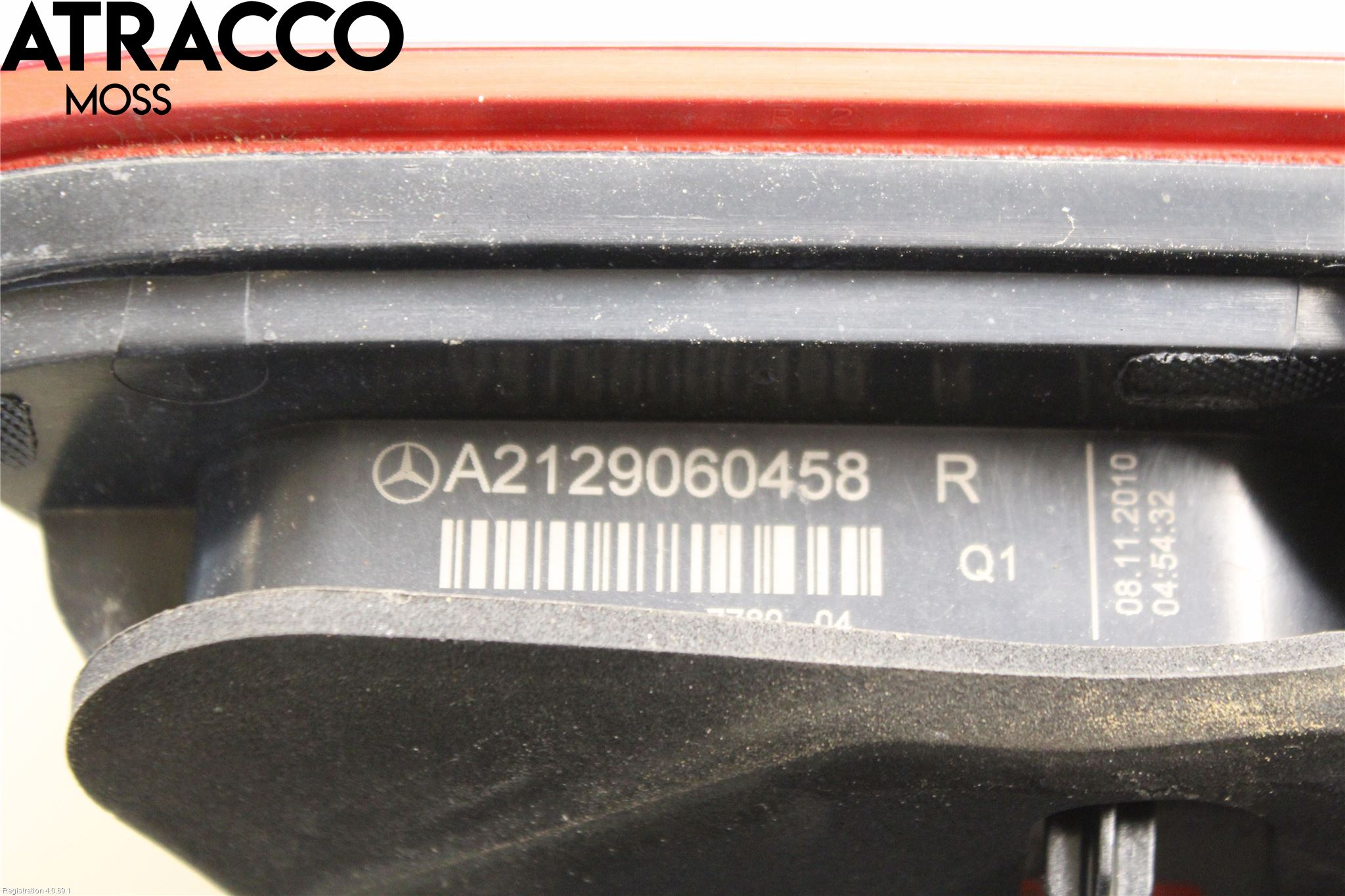 Mercedes-Benz MB E-KLASS (W212) 09-16 Bakljus Lucka Hö