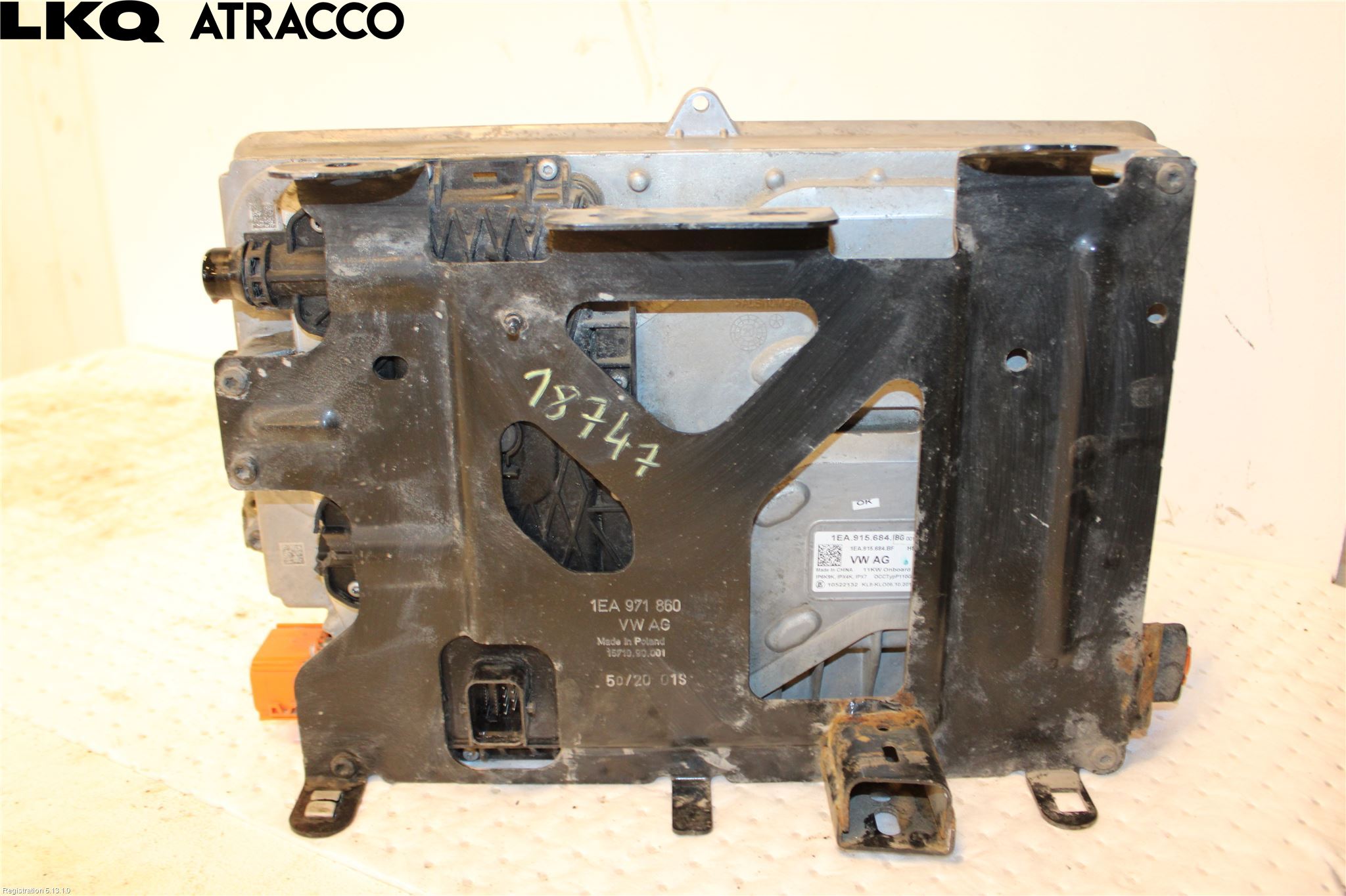 Skoda ENYAQ iV 21- Batteriladdare Högspänning