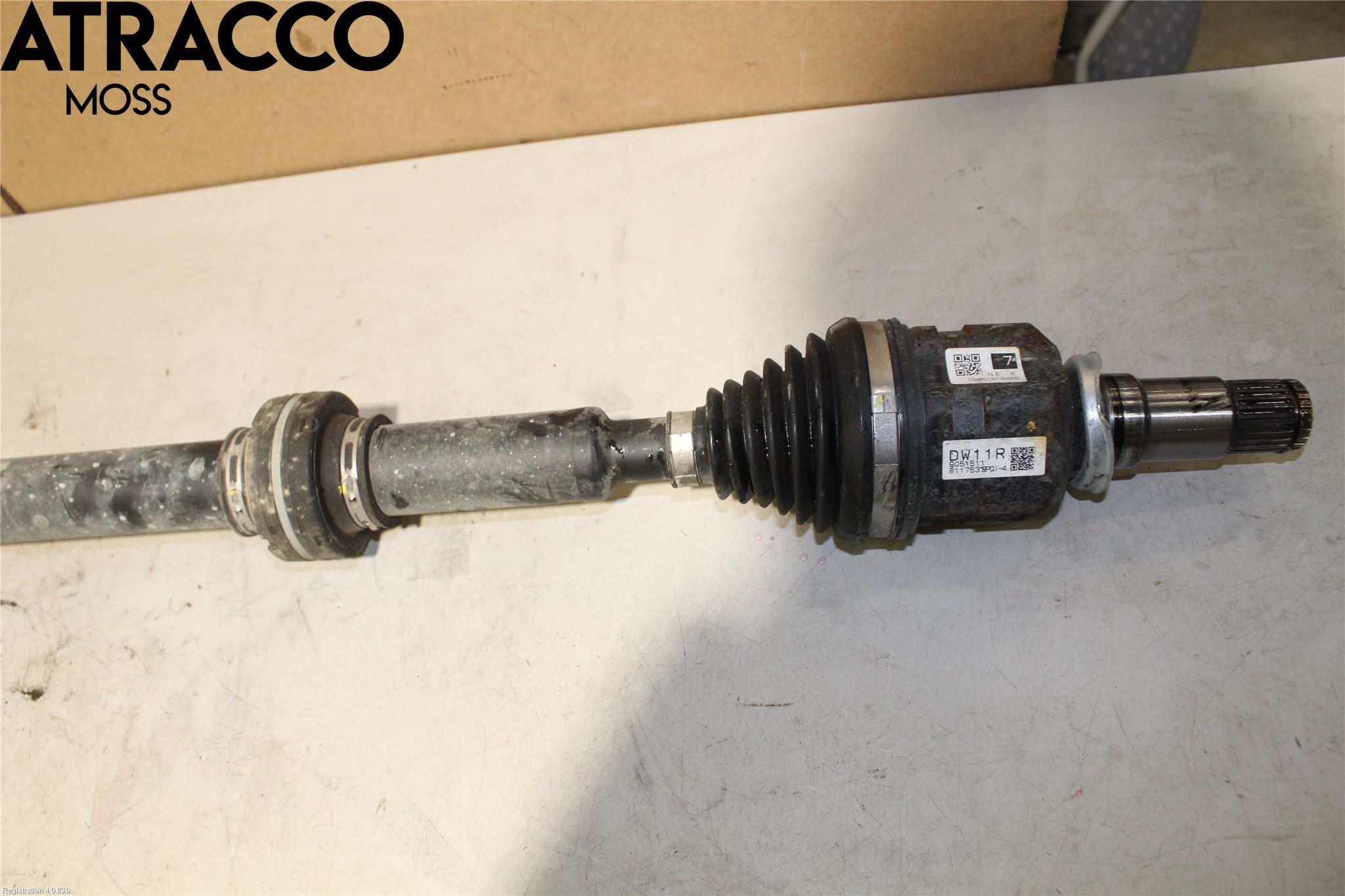 Lexus CT 200h Drivaxel Fram Höger