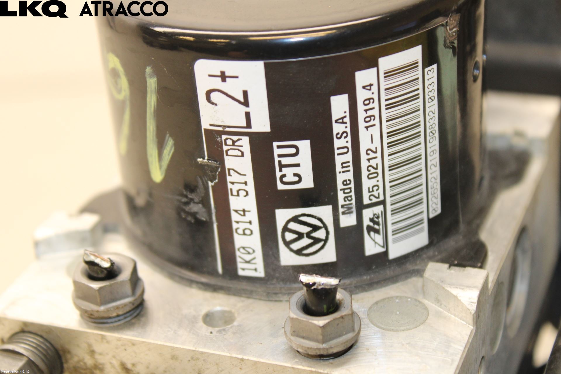 Volkswagen VW GOLF VI 09-13 Abs Hydraulaggregat