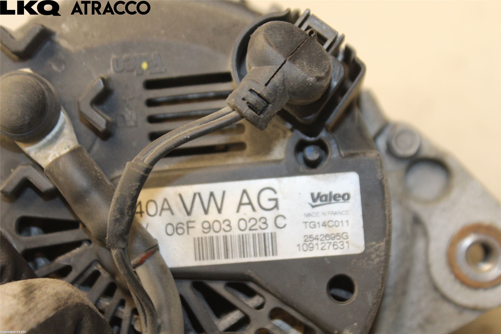 Audi A3/S3 05-13 Generator