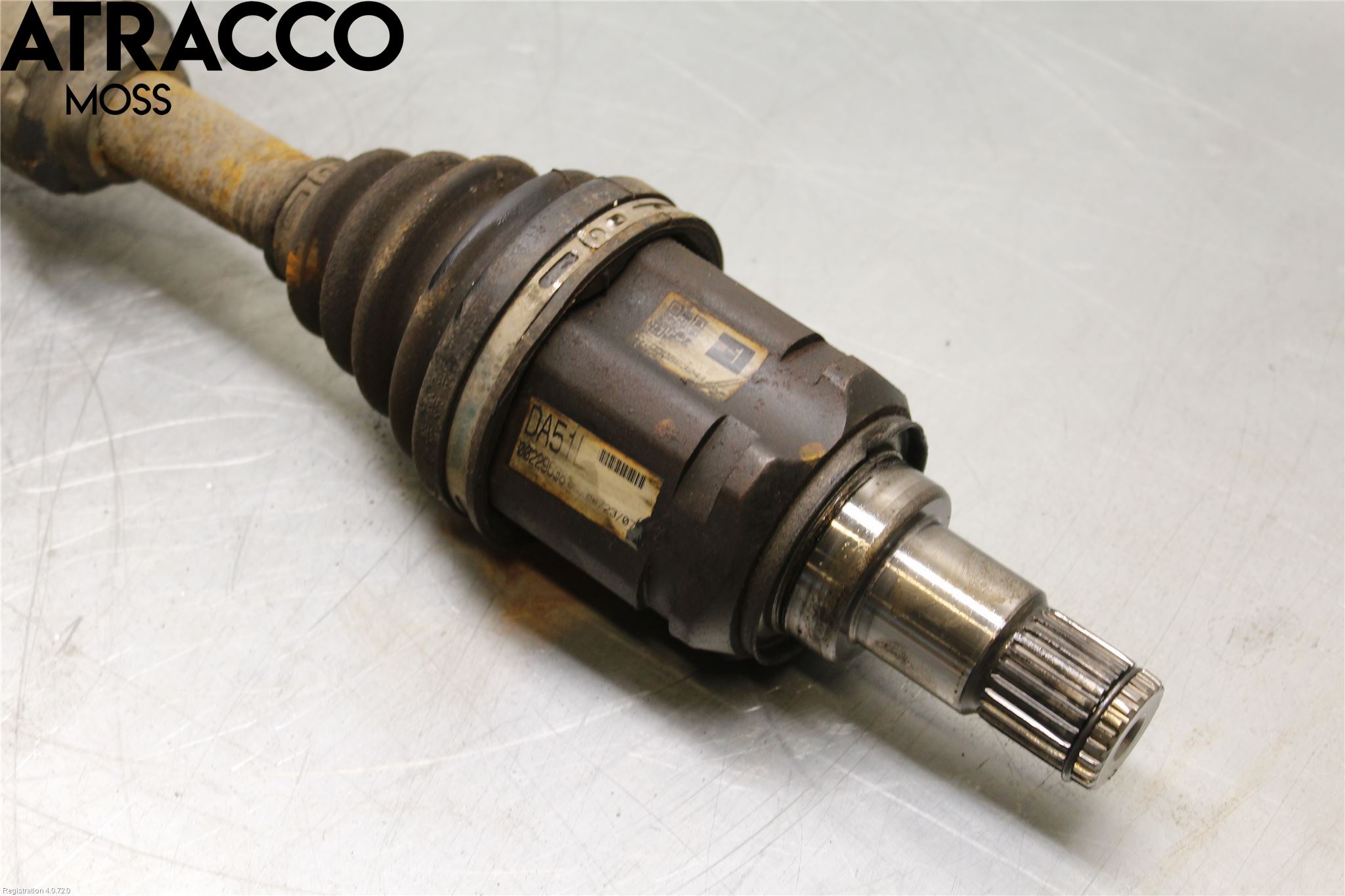 Toyota RAV 4 06-12 Drivaxel Fram Vänster