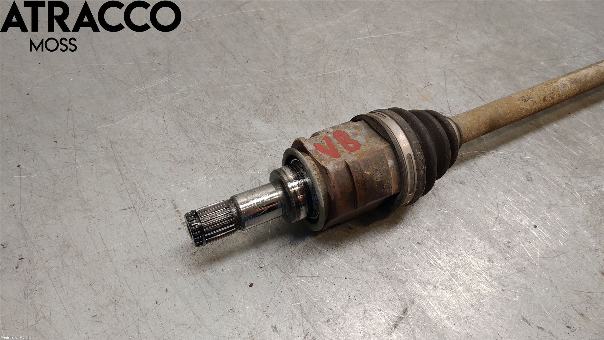 Toyota RAV 4 06-12 Drivaxel Bak Vänster