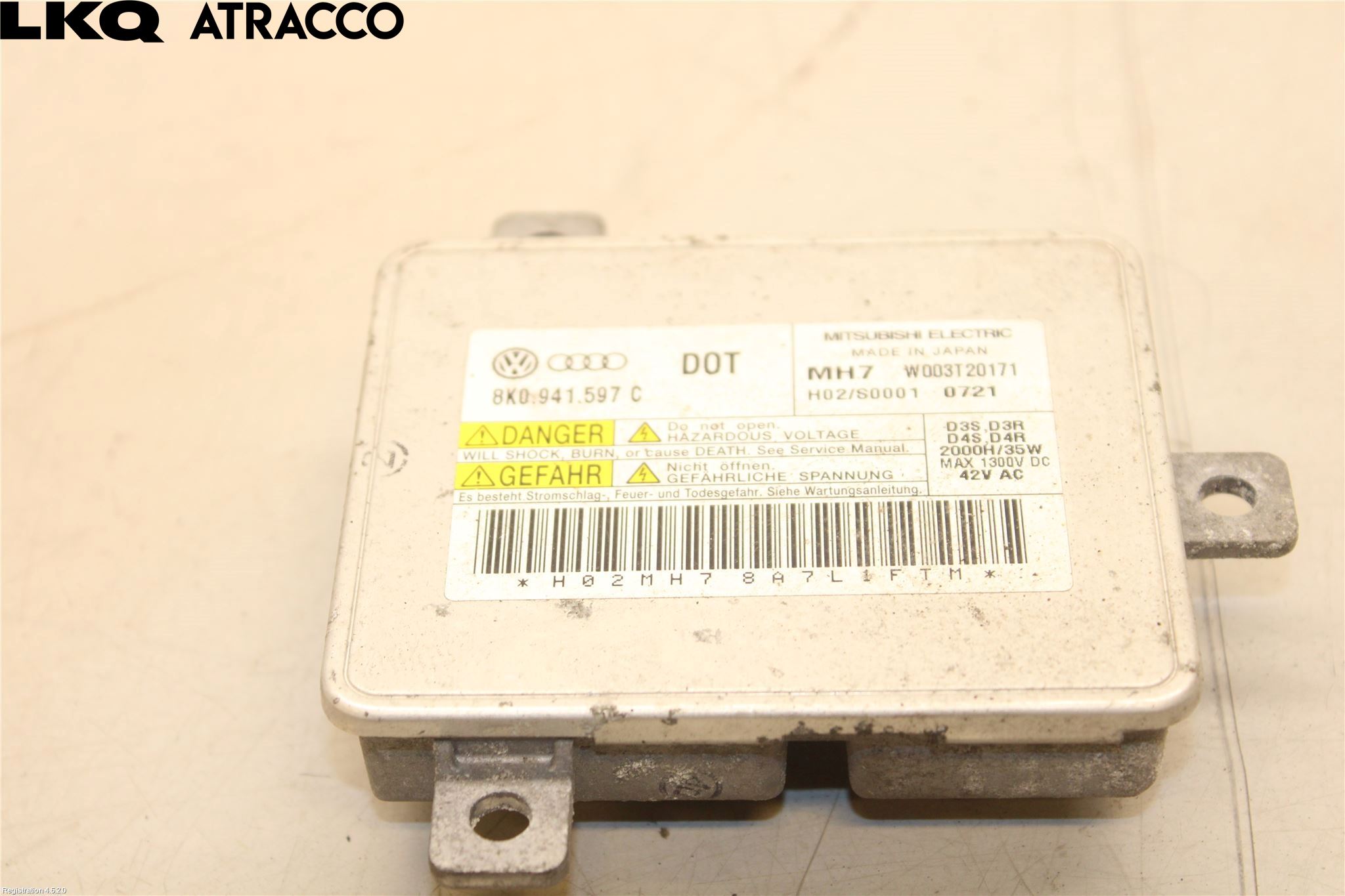Audi A3/S3 05-13 Styrenhet Strålkastare