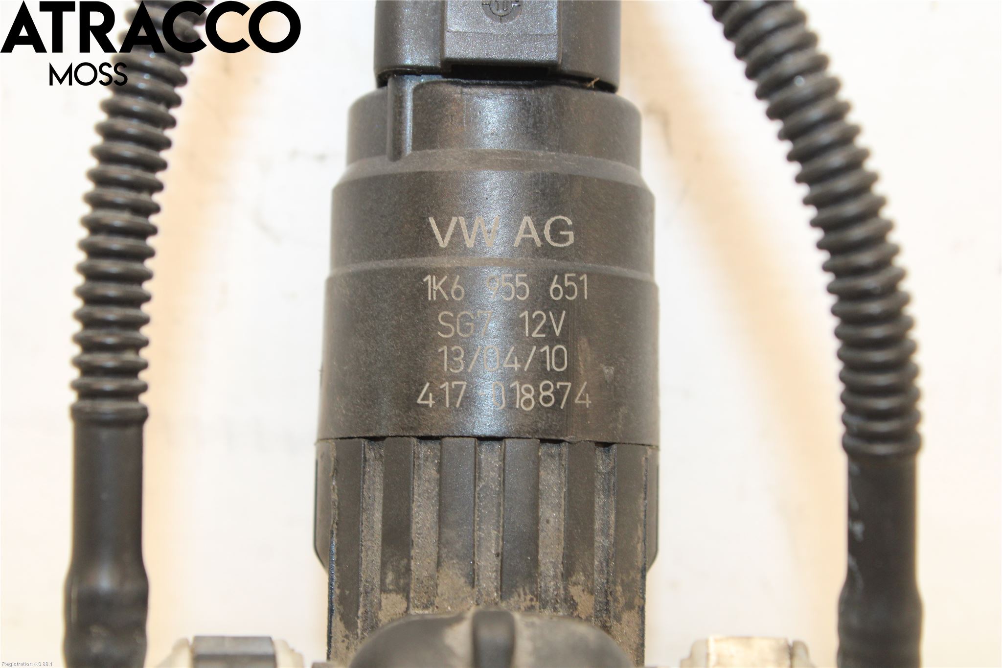 Volkswagen VW GOLF VI 09-13 Spolarpump Vindruta