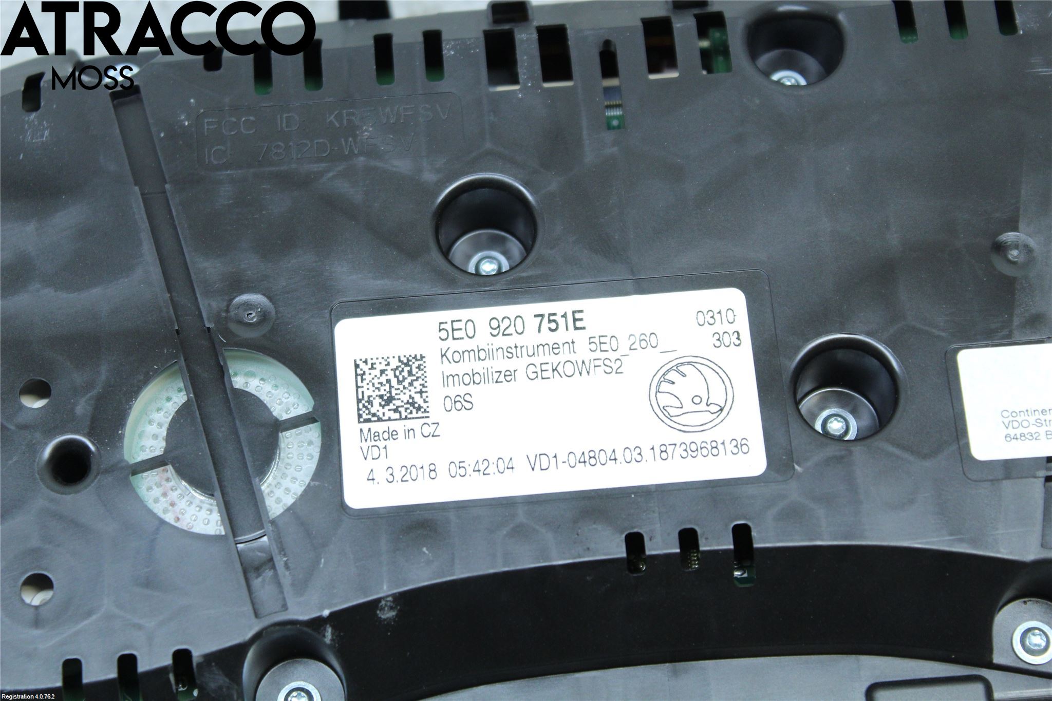 Skoda OCTAVIA (5E) 13-20 Instrument Komb