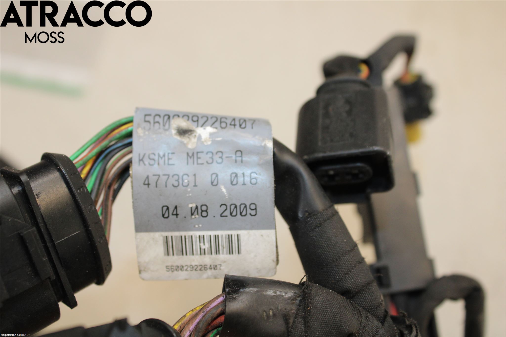 Audi A4/S4 08-11 Kabelhärva