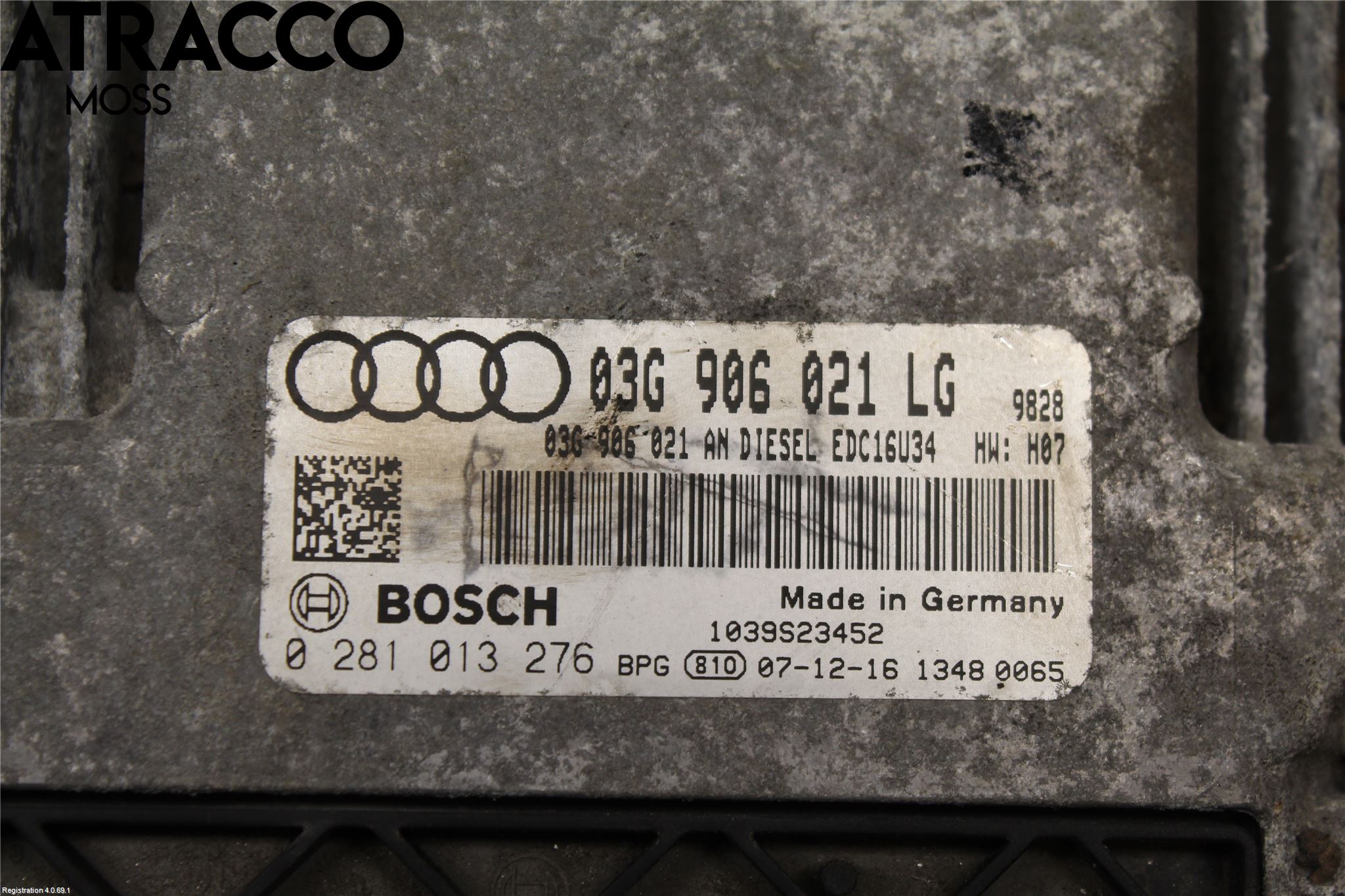 Audi A3/S3 05-13 Styrenhet Insprut Bensin