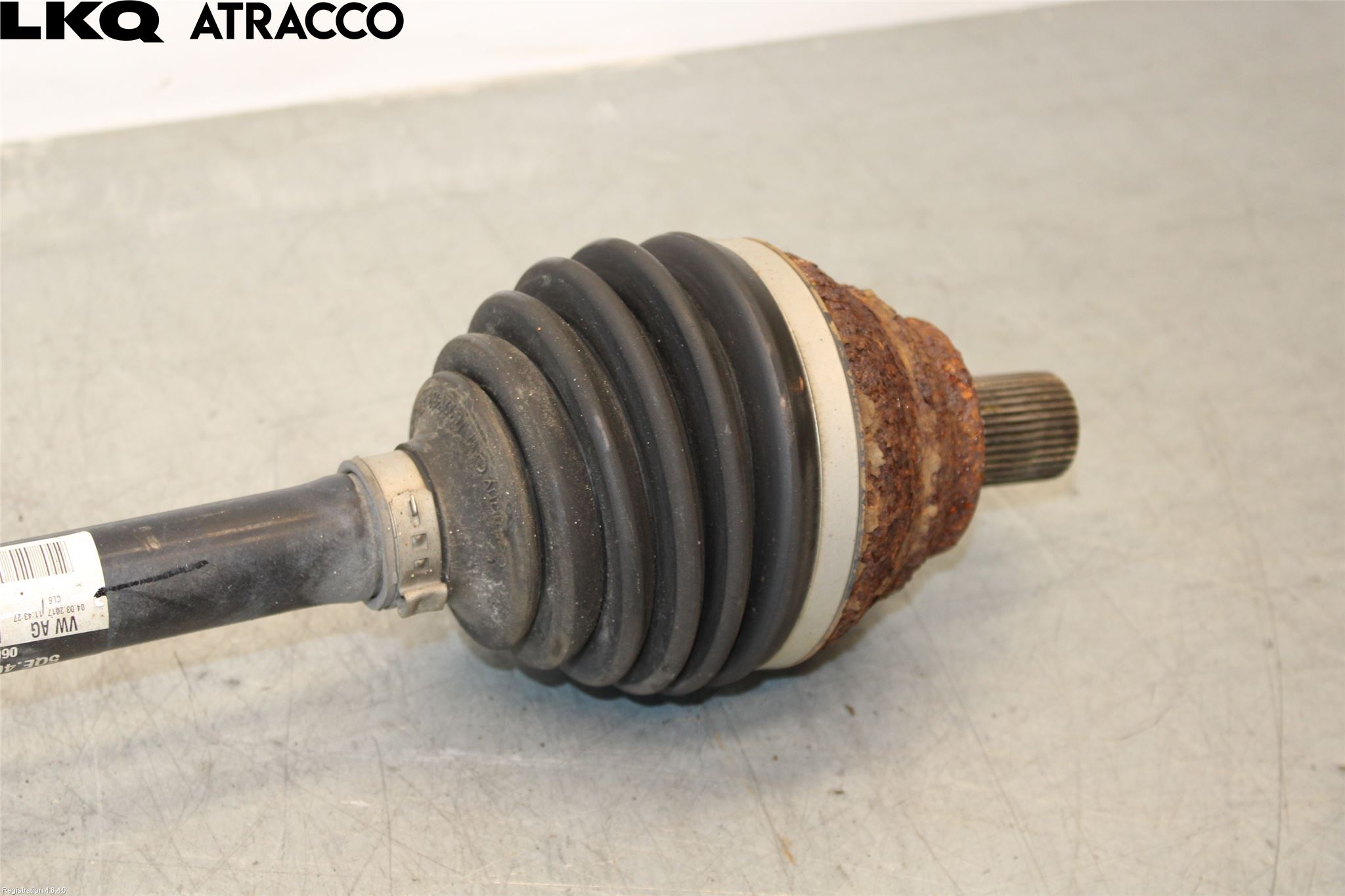 Volkswagen VW GOLF / E-GOLF VII 13-20 Drivaxel Fram Vänster