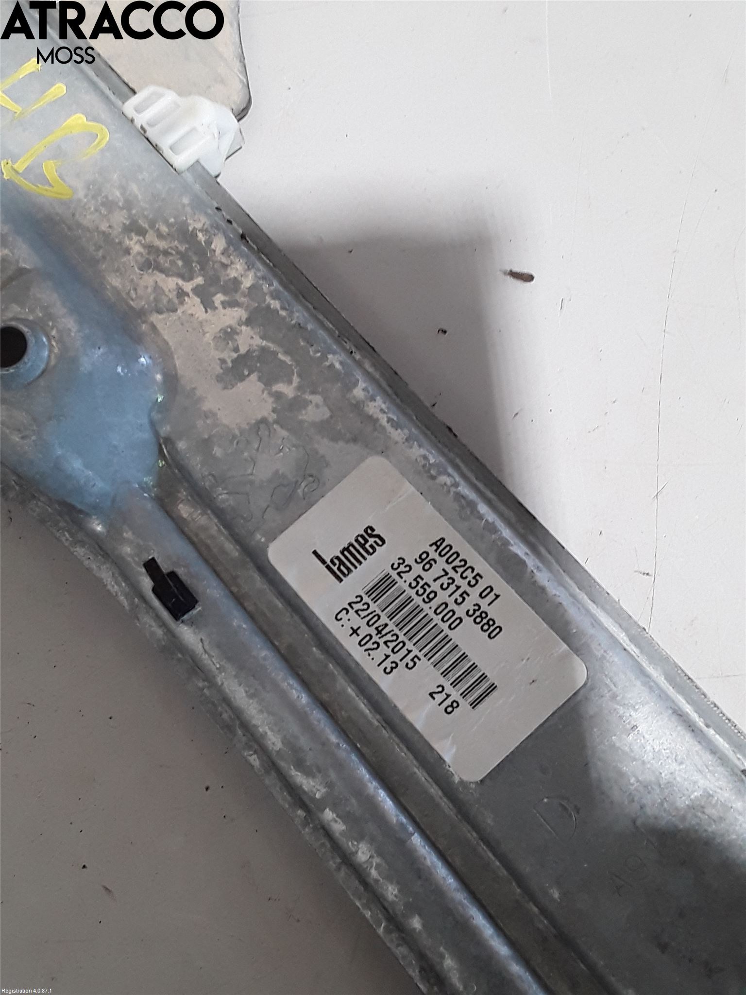 Peugeot 208 12-15 Fönsterhissmekanism