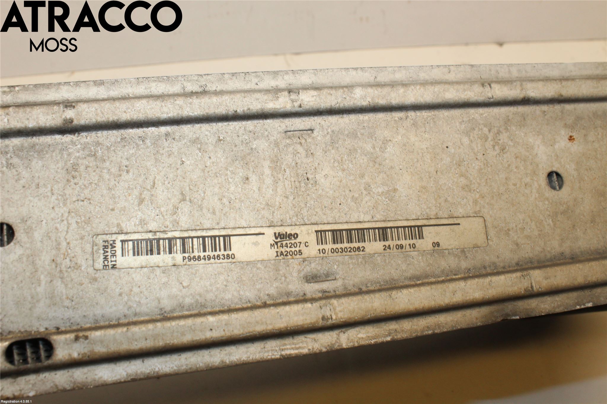 Citroen C5 08-17 Laddluft-Intercooler Kyl