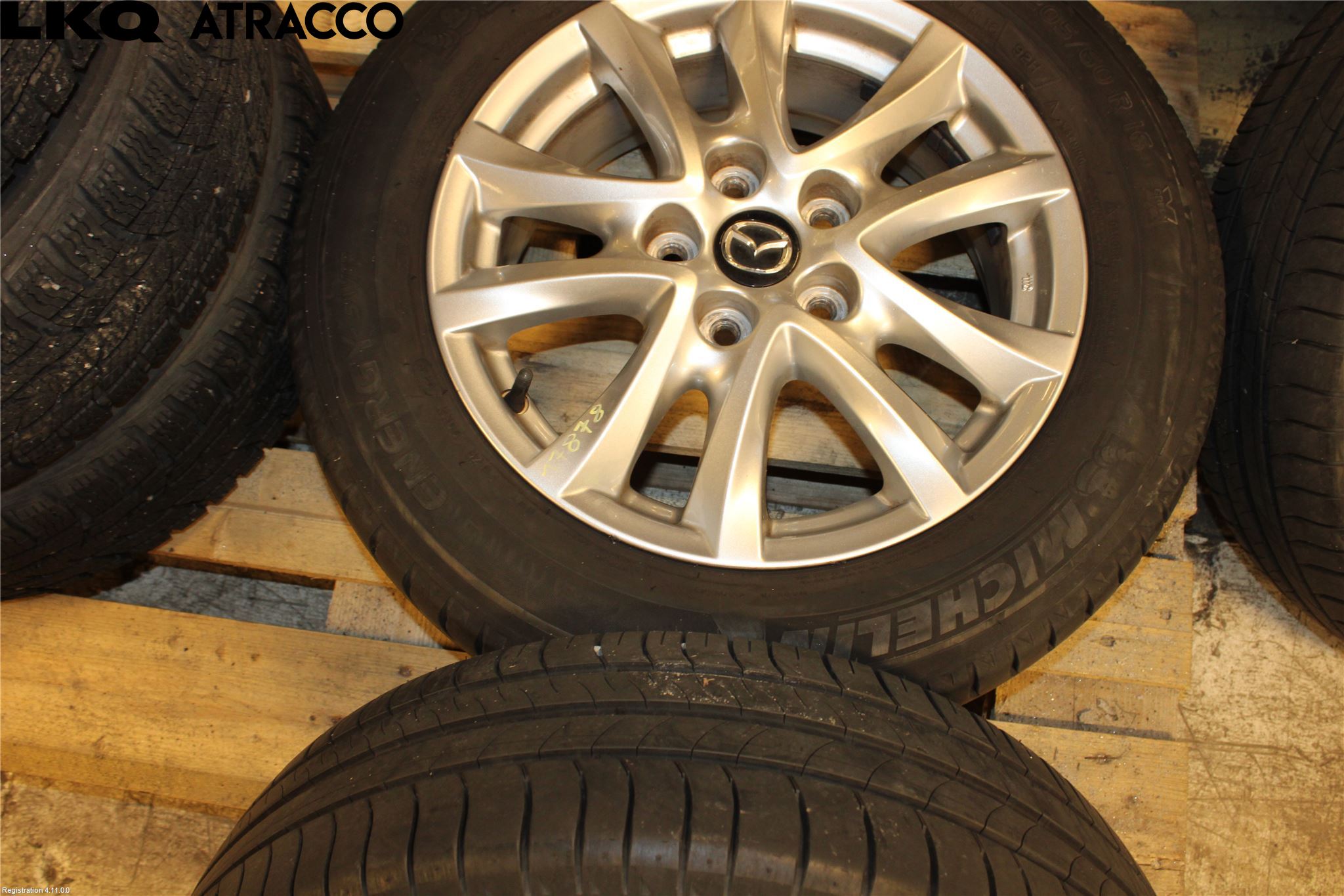 Mazda 3 III 14-19 Sommardäck Alumfälg 4St
