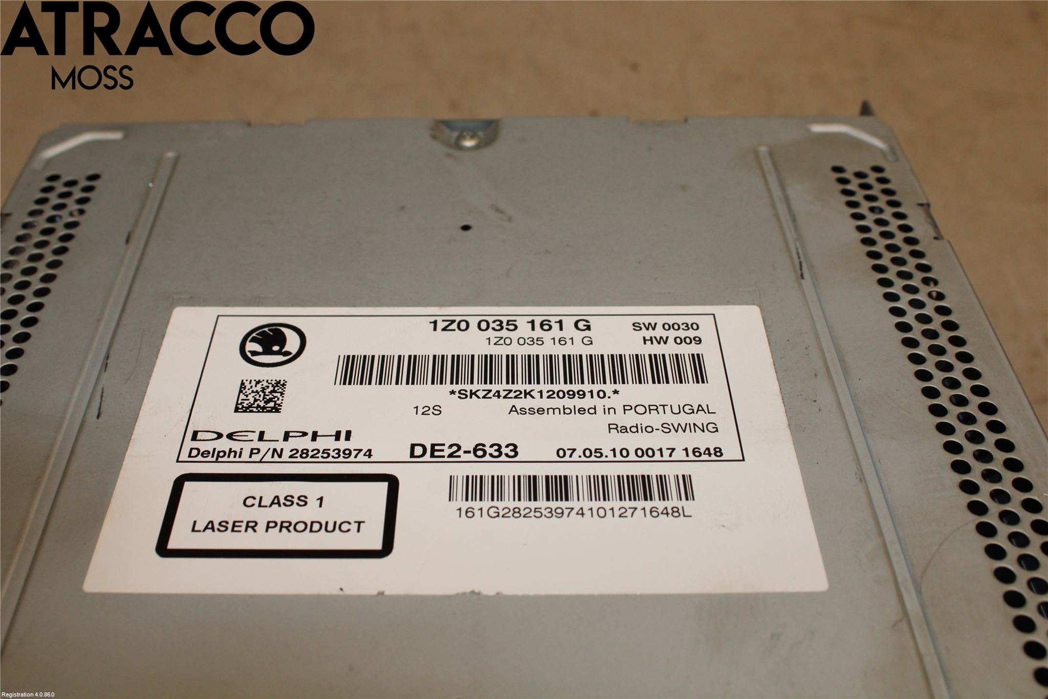 Skoda OCTAVIA (1Z) 05-13 Cd Radio - Multimediapanel