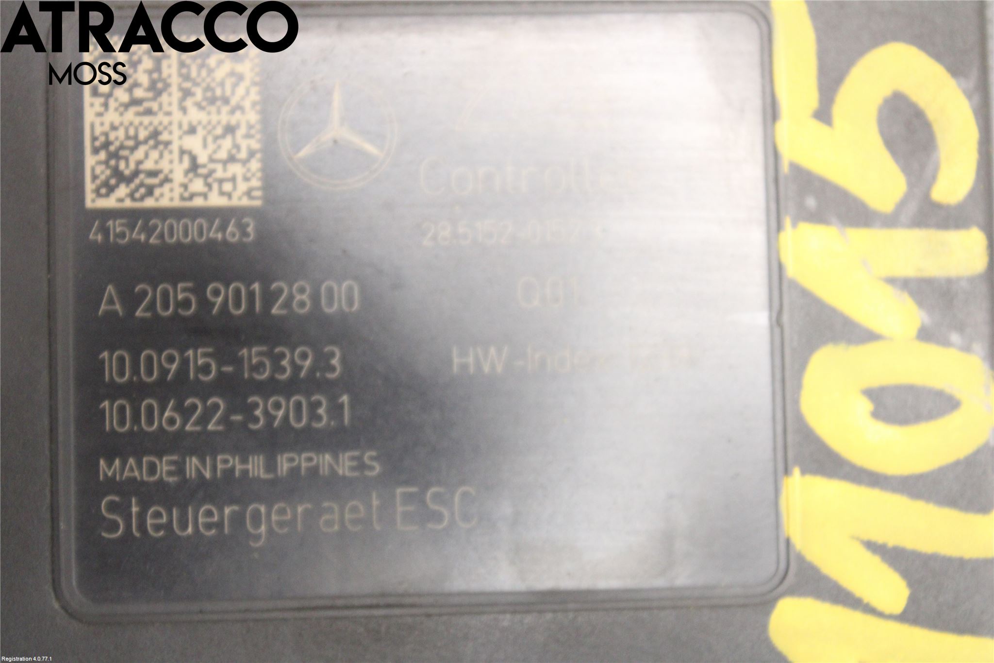 Mercedes-Benz MB C-KLASS (W205) 14-21 Abs Hydraulaggregat