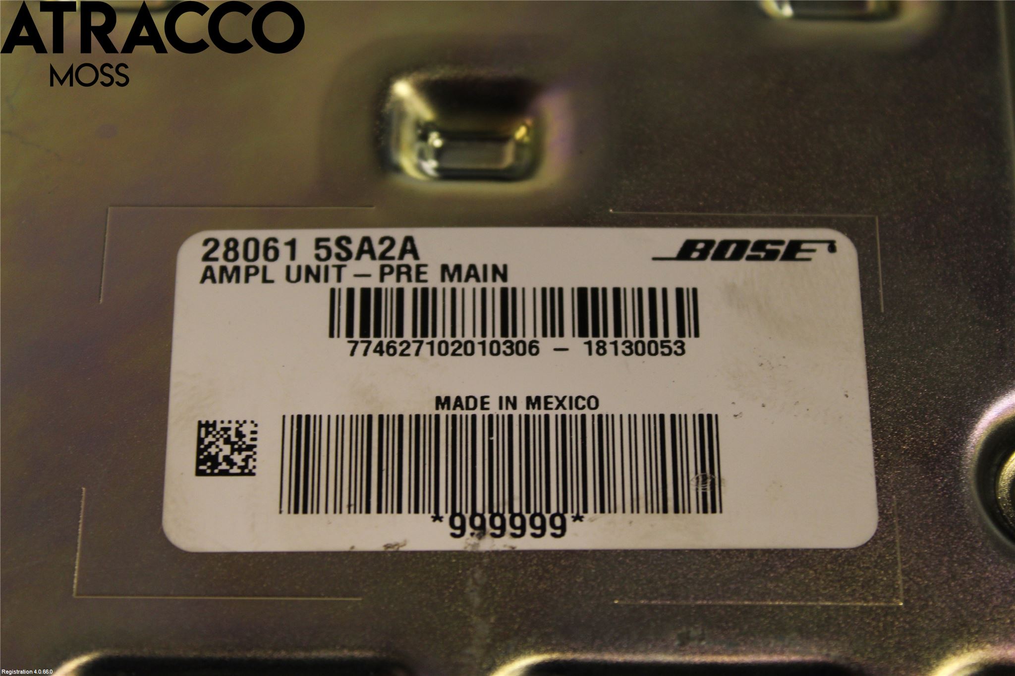 Nissan LEAF 18- Radio-Stereo Förstärkare