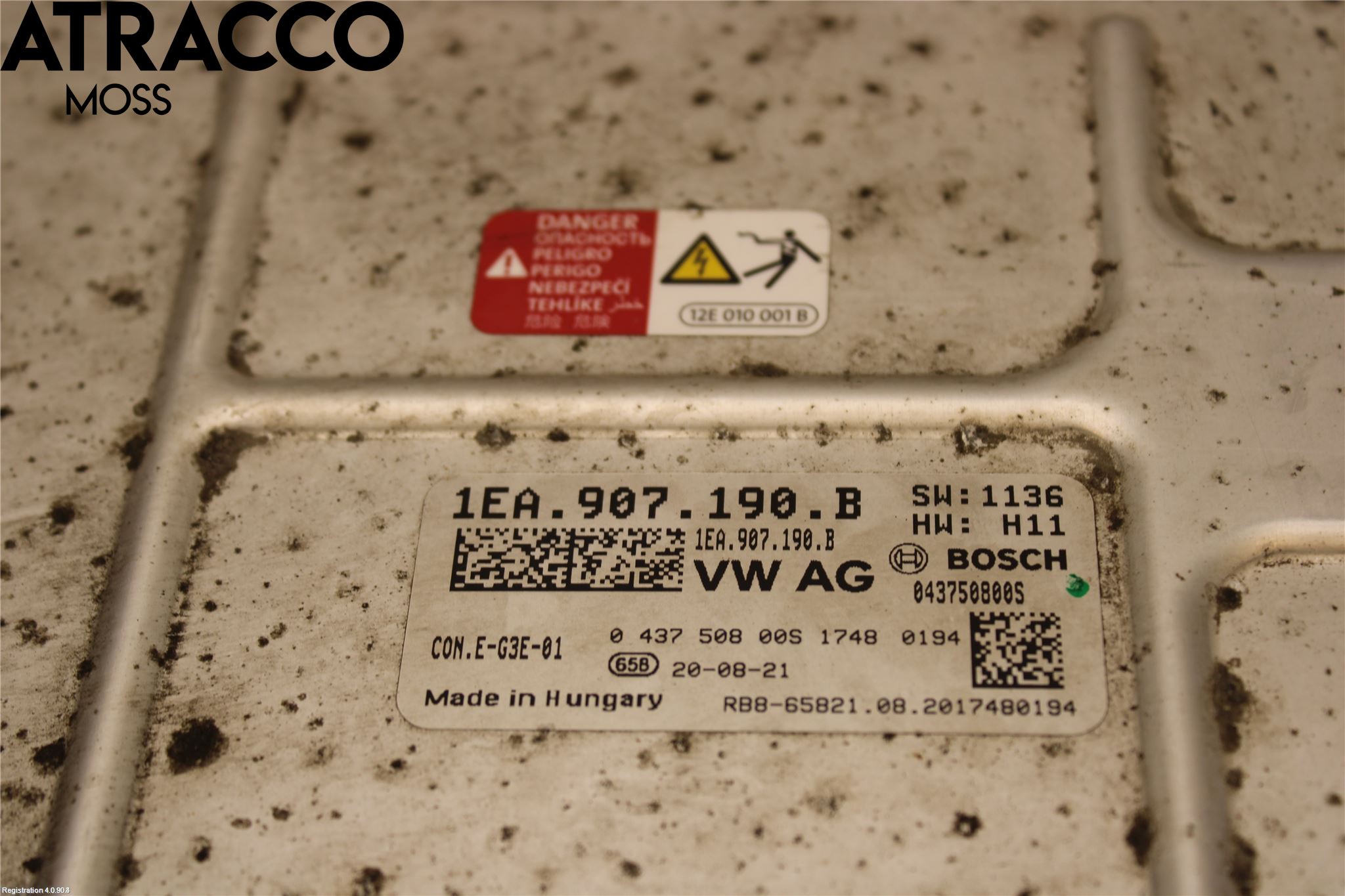 Volkswagen VW ID.3 21- Dc-Cd Omvandlare Hybrid