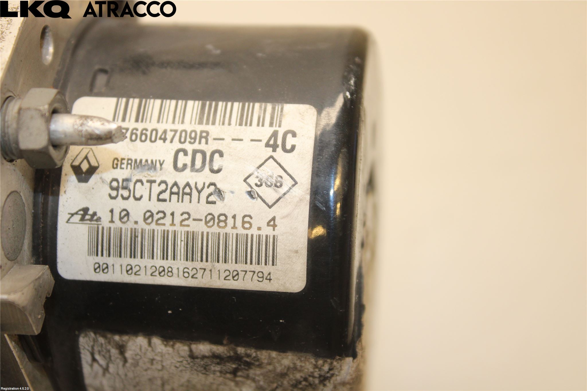 Renault MEGANE III 09-15 Abs Hydraulaggregat
