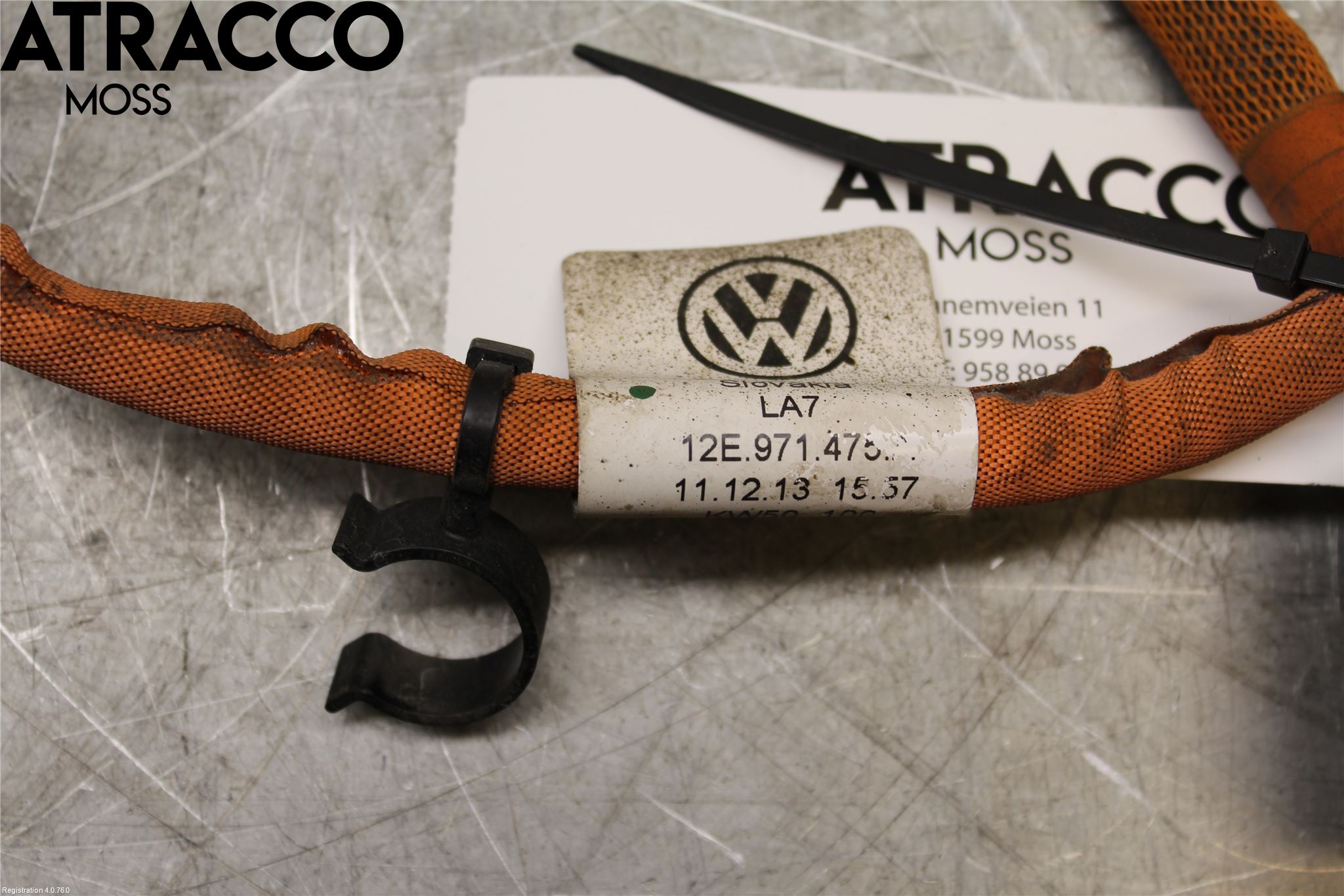 Volkswagen VW UP! / E-UP! Kabelhärva Högspänning