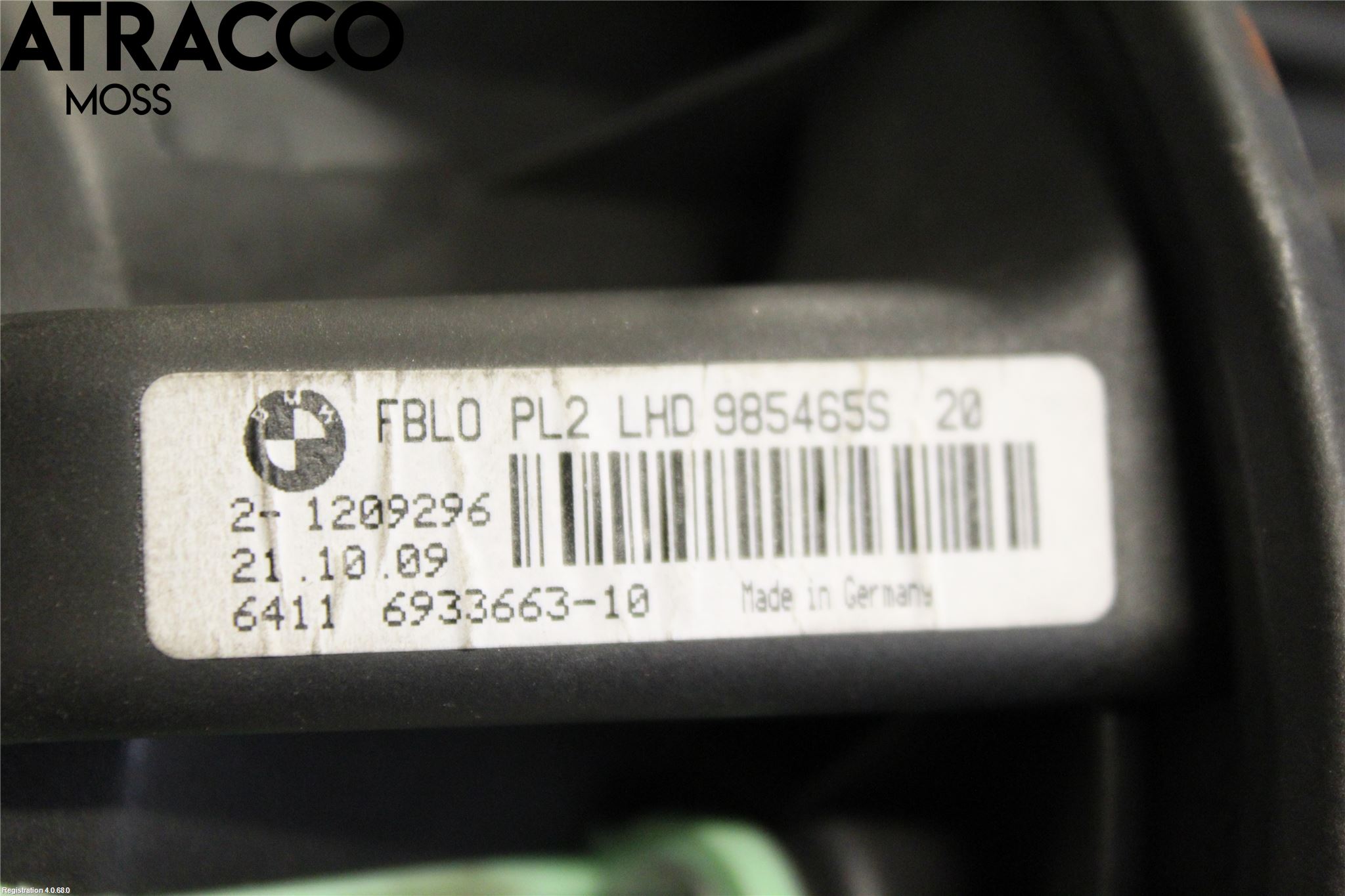 BMW 3 E90/91 SED/TOU 05-12 Ac Värmefläkt