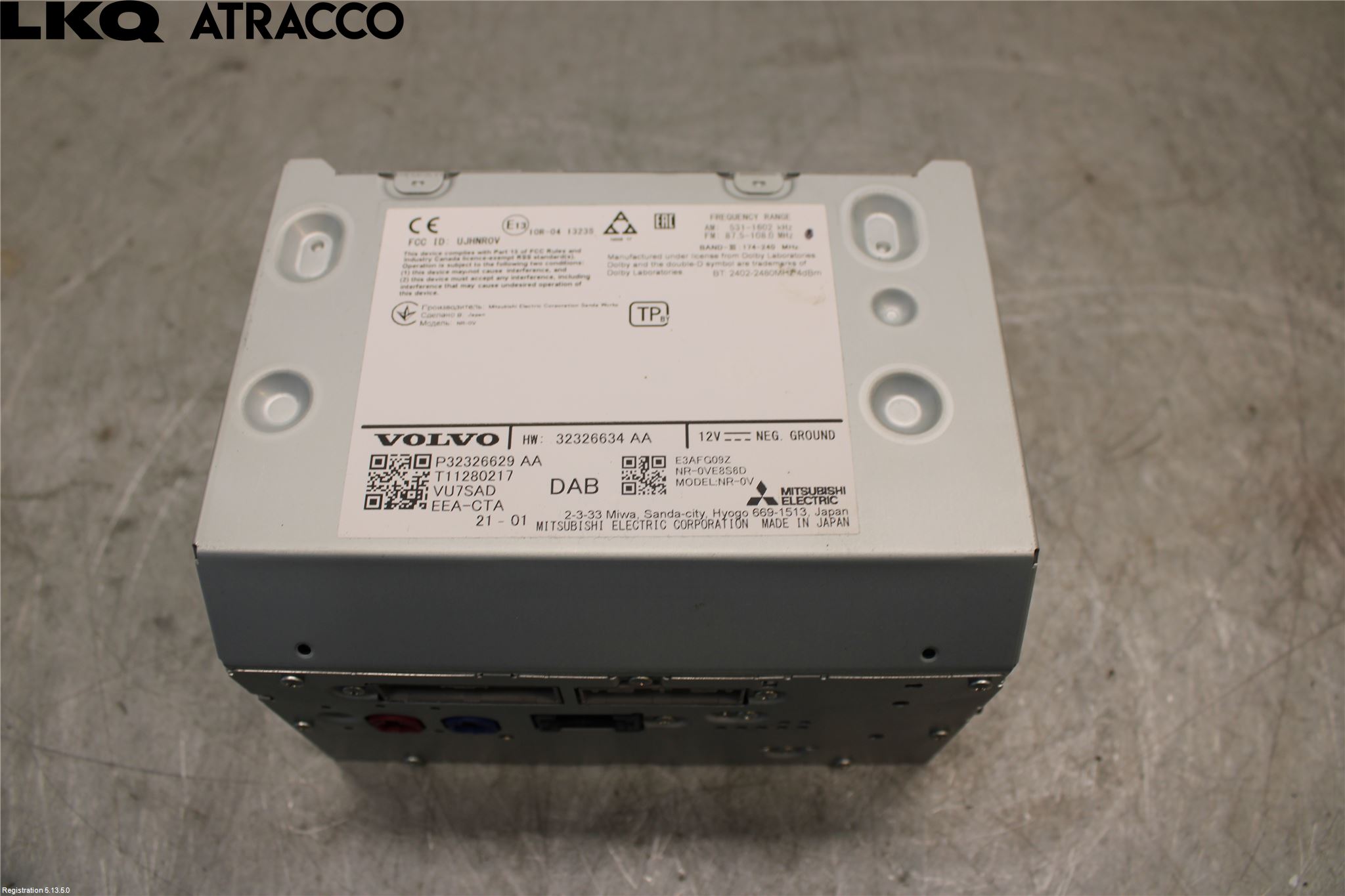 Volvo V60 19- Radio