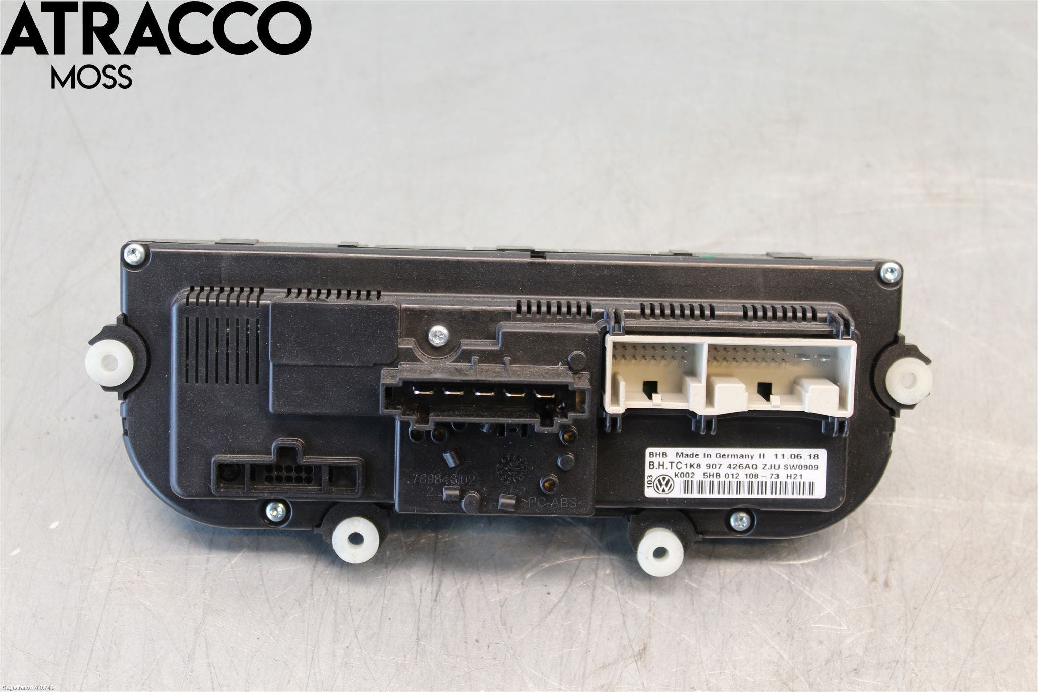 Volkswagen VW CADDY 16-20 Ac Styrenhet Ac Manöveren