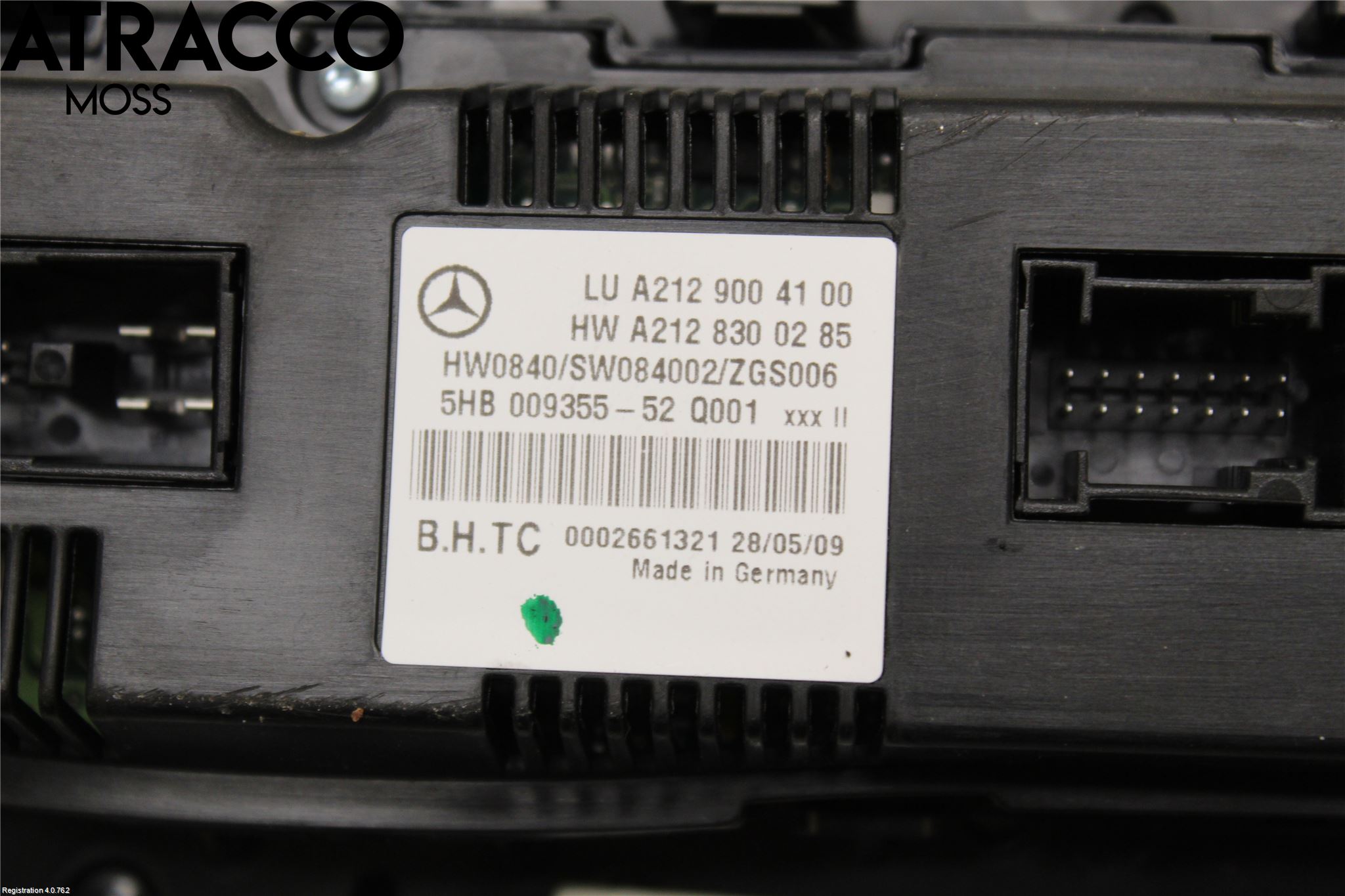 Mercedes-Benz MB E-KLASS (W212) 09-16 Ac Styrenhet Ac Manöveren