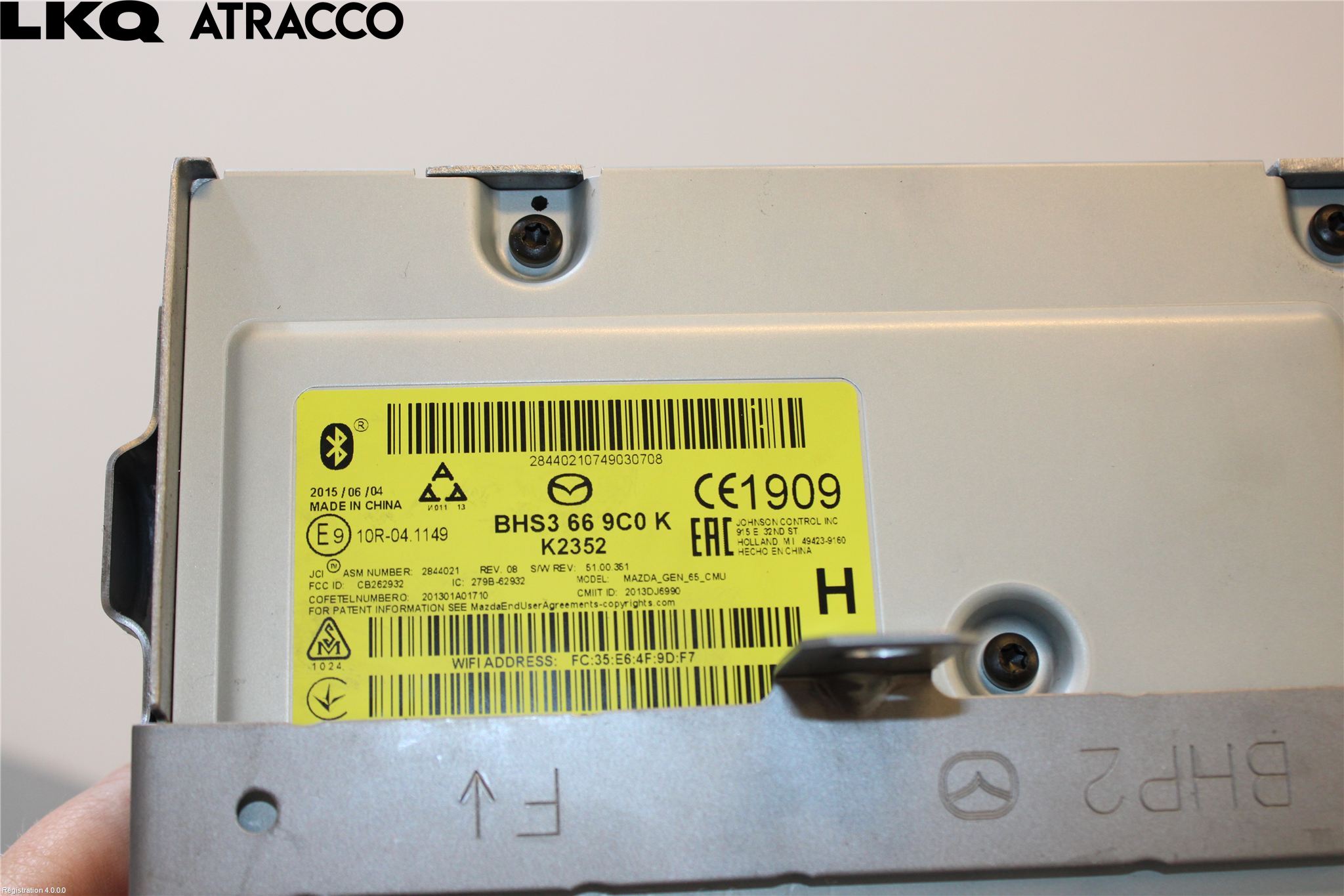 Mazda 3 III 14-19 Radio