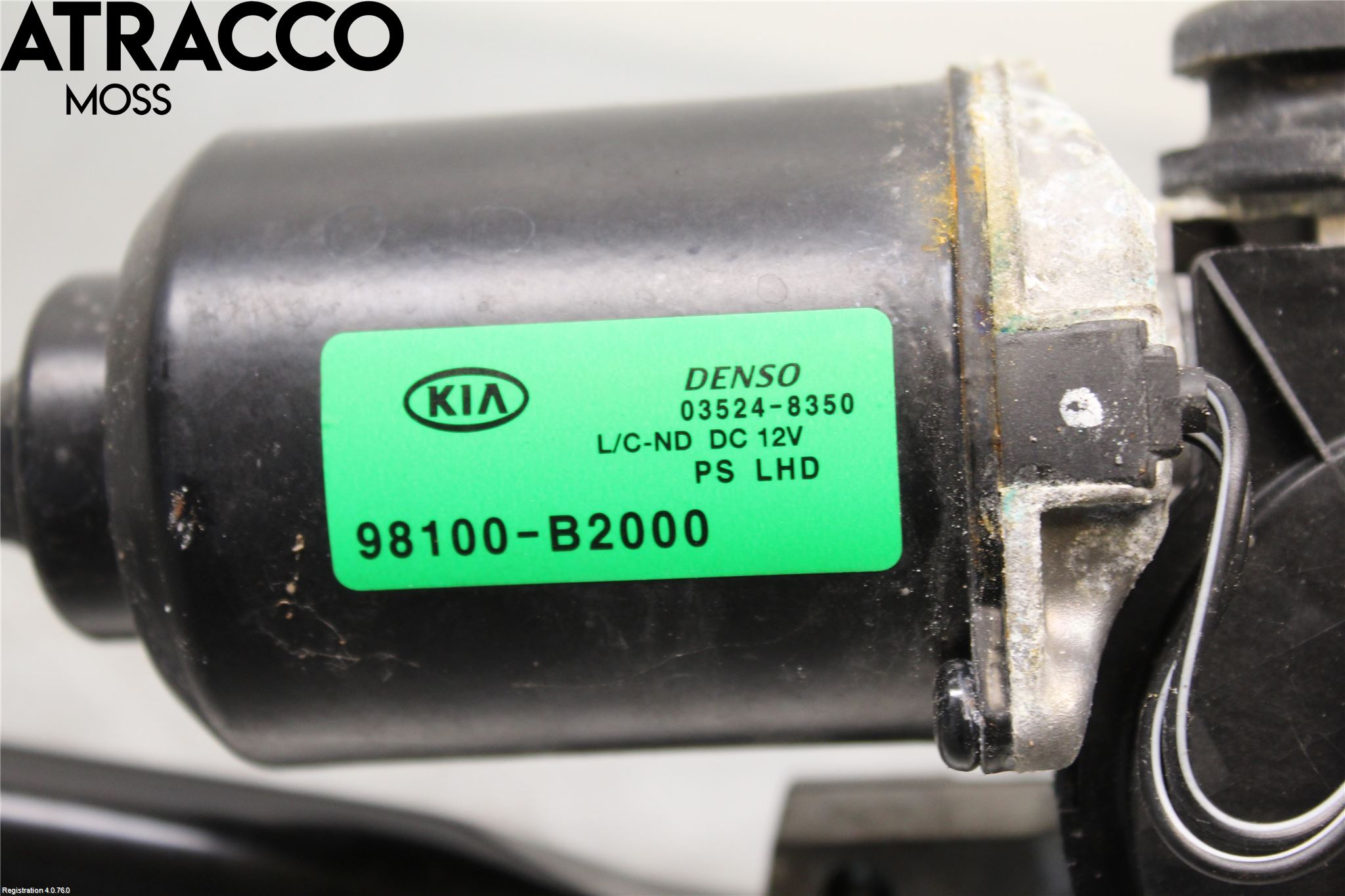 Kia SOUL 09- Torkarmotor Vindruta