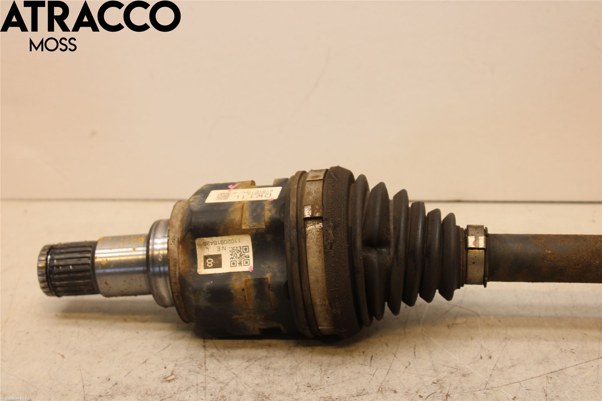 Toyota PRIUS ZVW30 09-20 Drivaxel Fram Vänster
