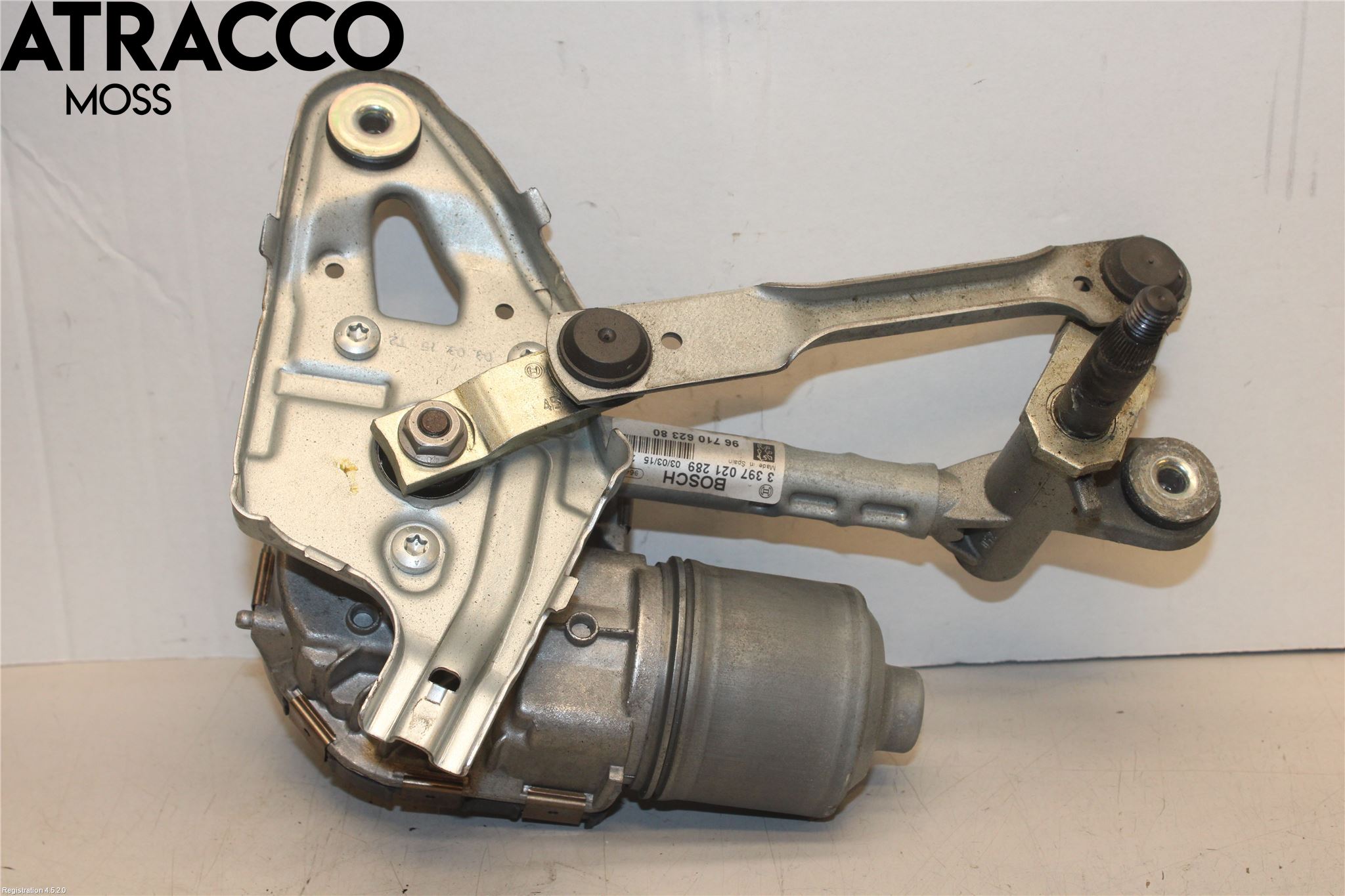 Peugeot 3008 09-16 Torkarmotor Vindruta