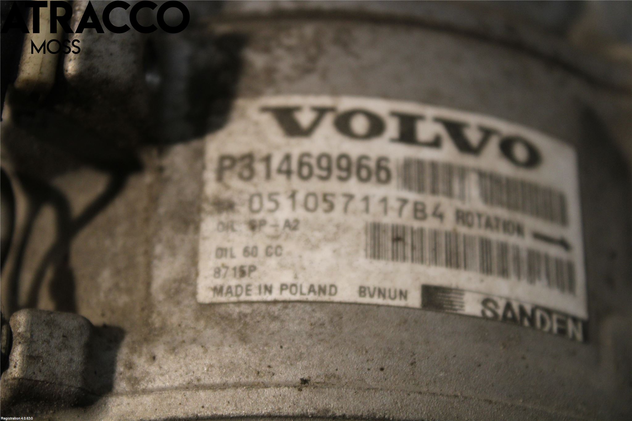 Volvo V90 17->> Ac Kompressor