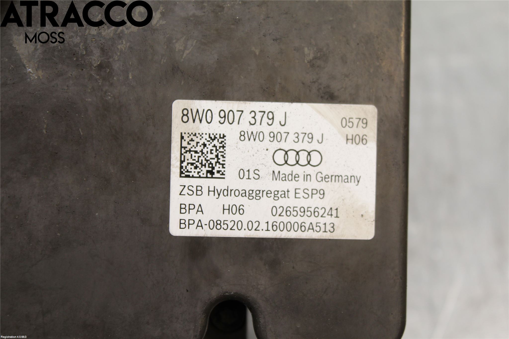 Audi A4/S4 B9 16-19 Abs Hydraulaggregat