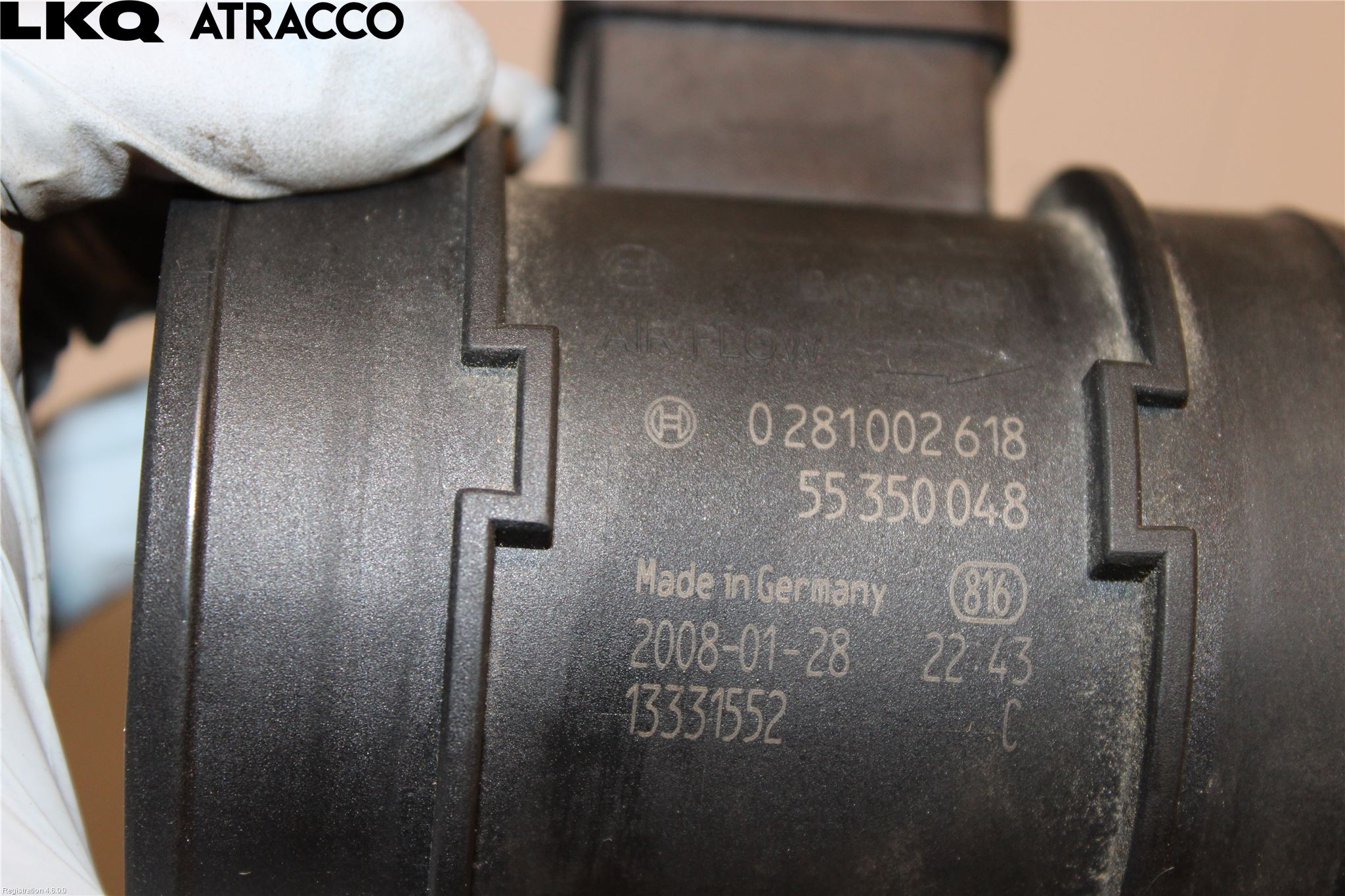Opel CORSA D 07-14 Injluftmassamätare
