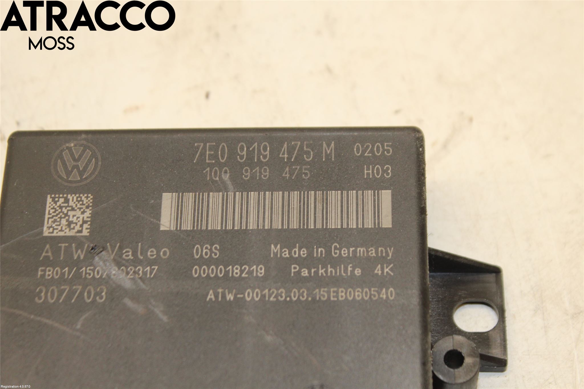 Volkswagen VW TRANSP/CARAVELLE (T6) 16-22 Styrenhet Parkeringshjälp