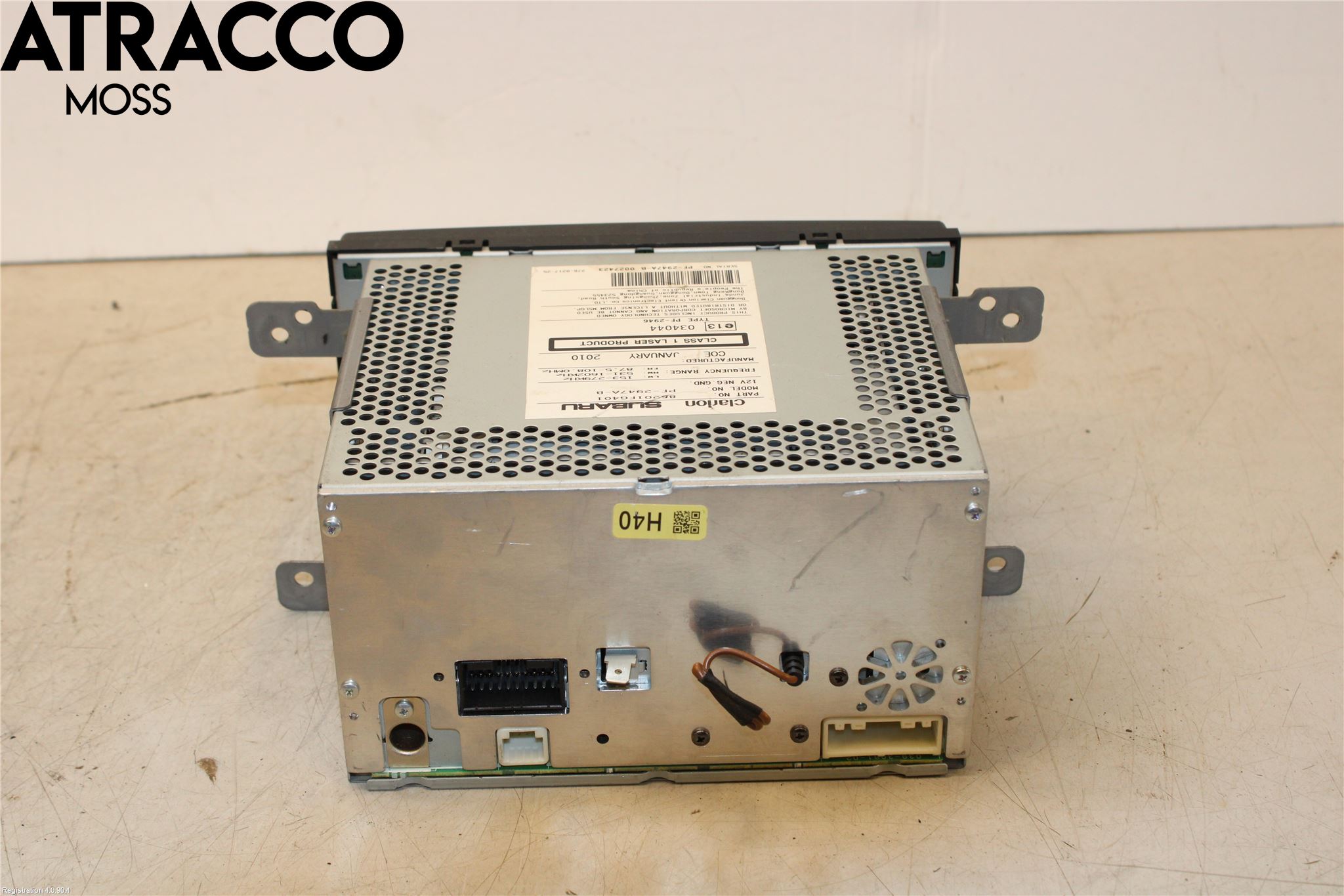 Subaru IMPREZA III 08-11 Cd Radio - Multimediapanel