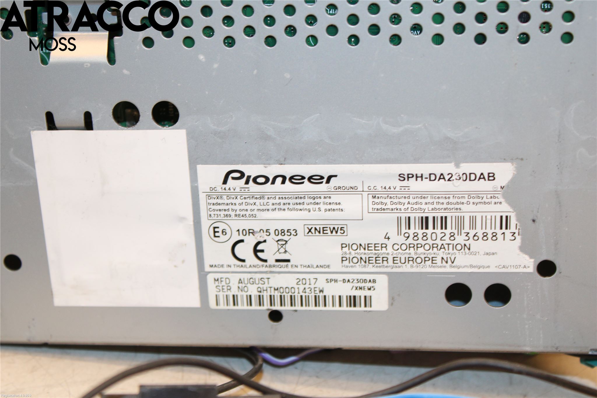 Toyota AVENSIS 09-15 Radio