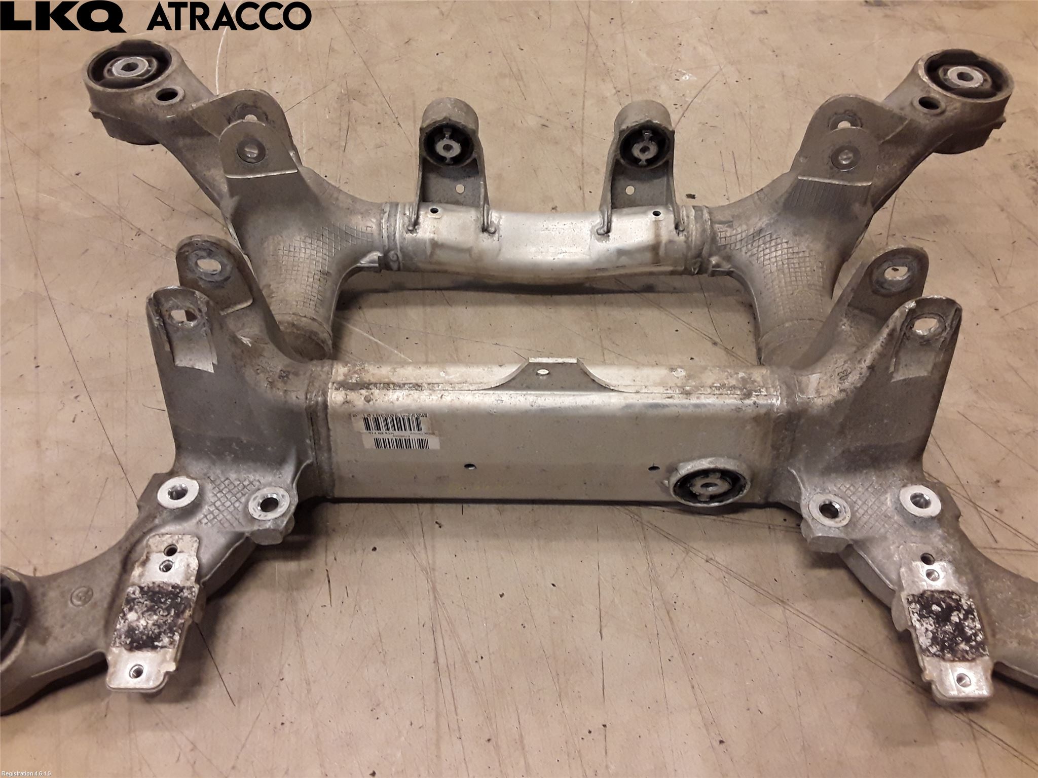 BMW 5 F10/F11/F18 09-17 Bakaxelbalk