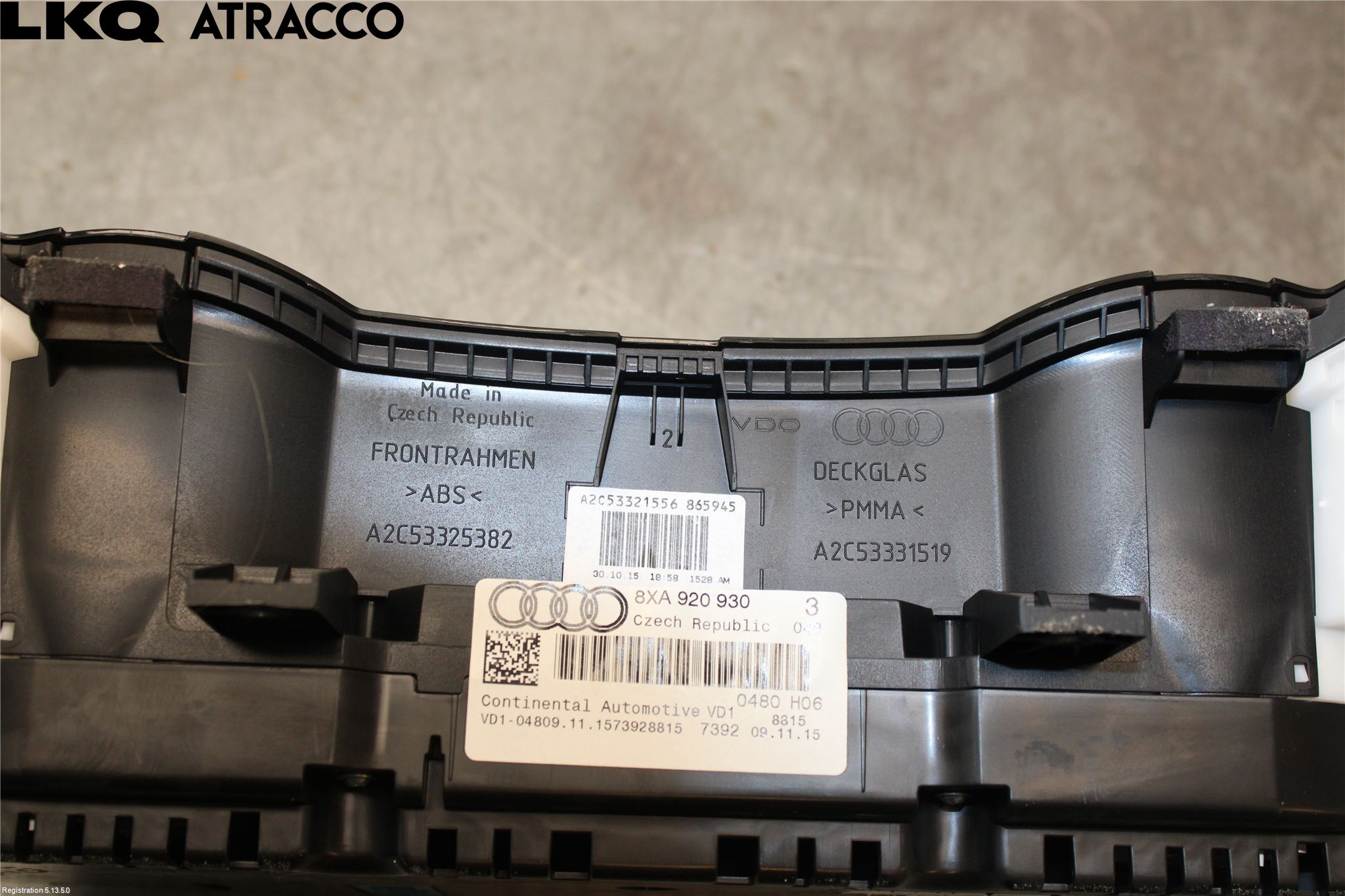 Audi A1/S1 11-18 Multifunktionsdisplay