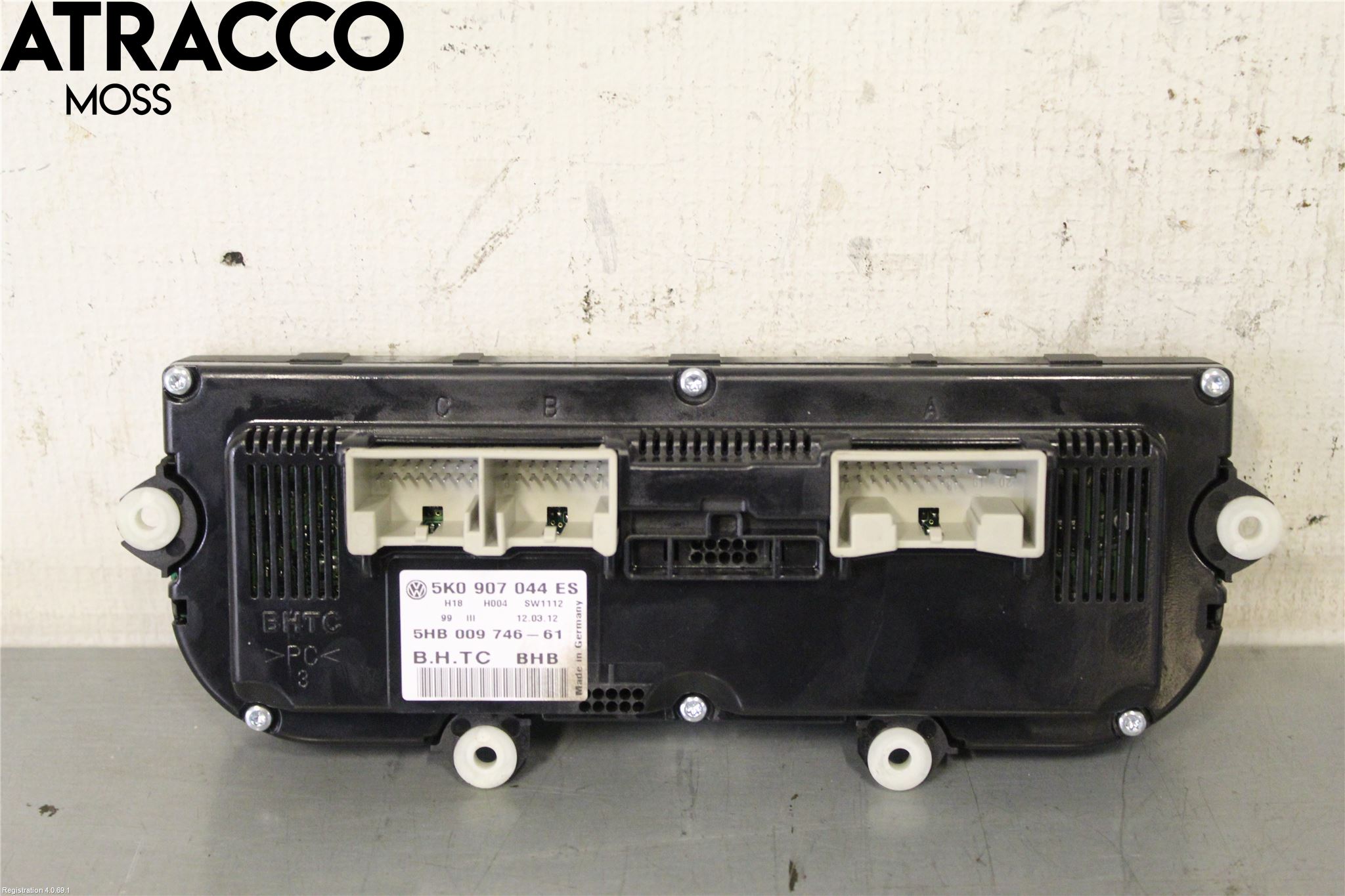 Volkswagen VW GOLF VI 09-13 Ac Styrenhet Ac Manöveren