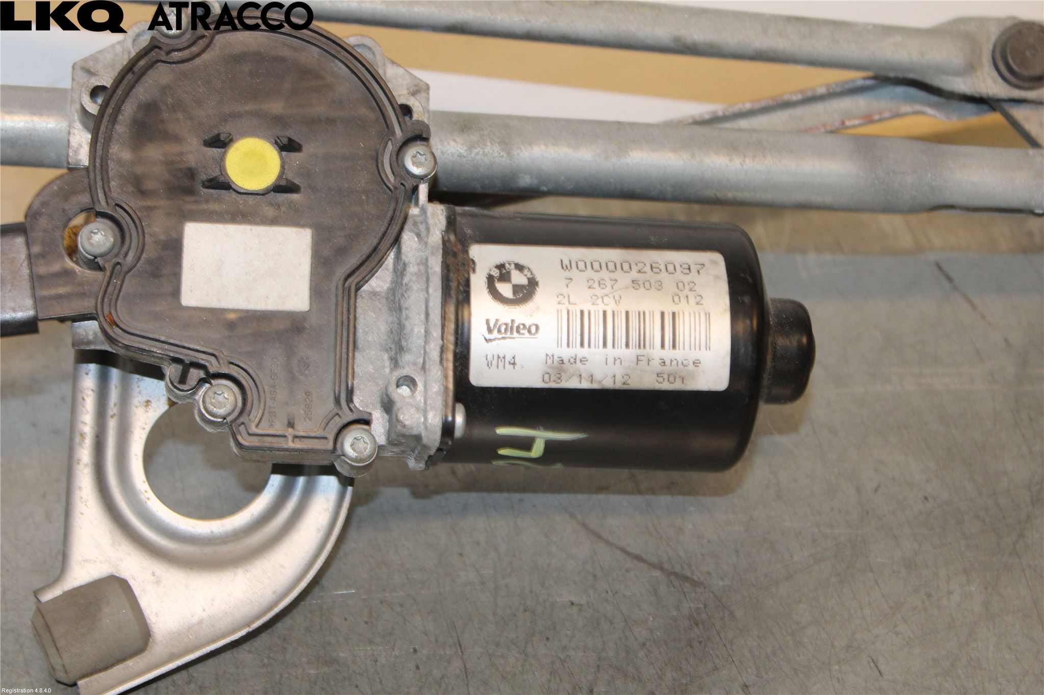 BMW 1 F20/F21 11-19 Torkarmotor Vindruta