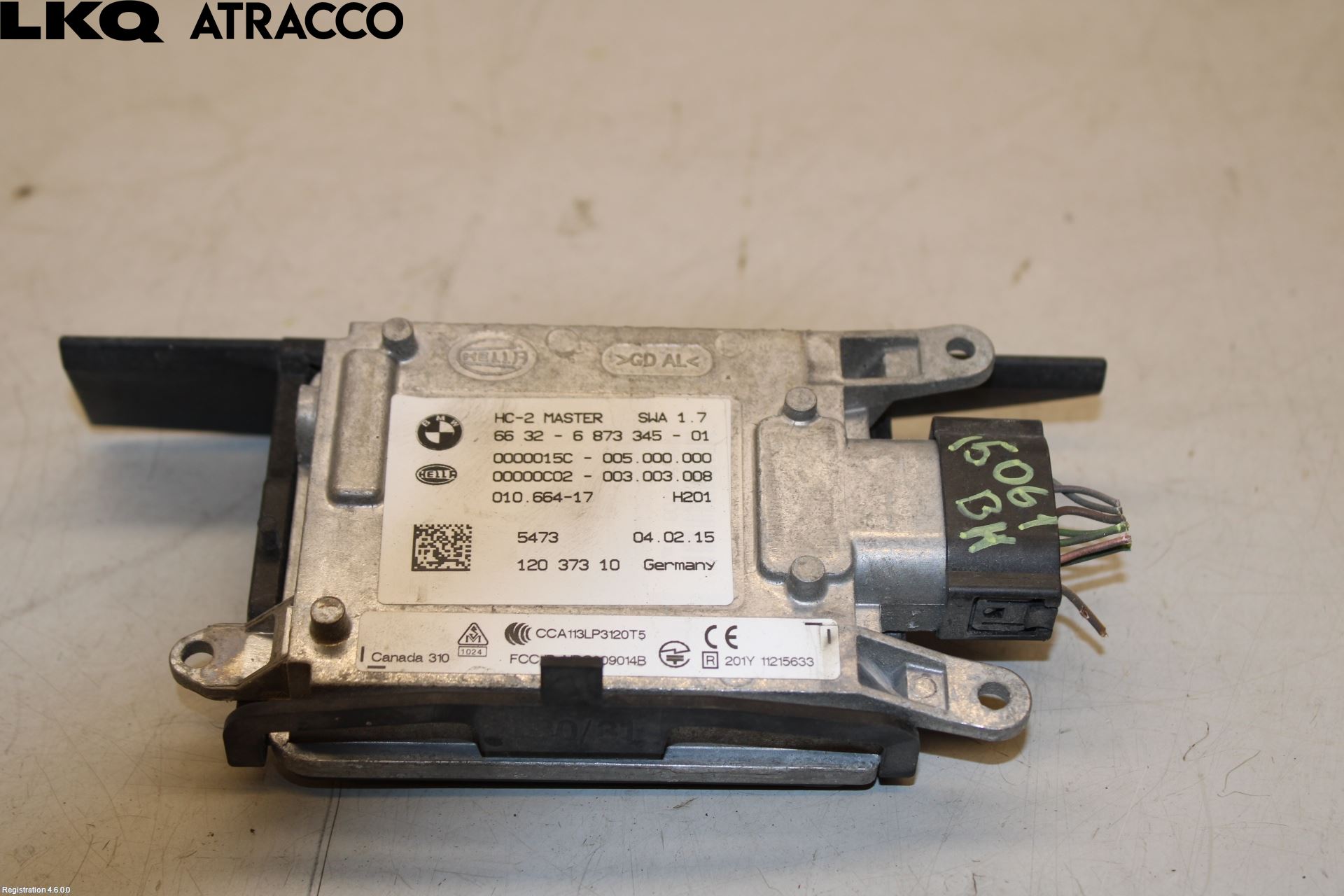 BMW 3 E90/91 SED/TOU 05-12 Sensor Aktivt Kollisionsskydd