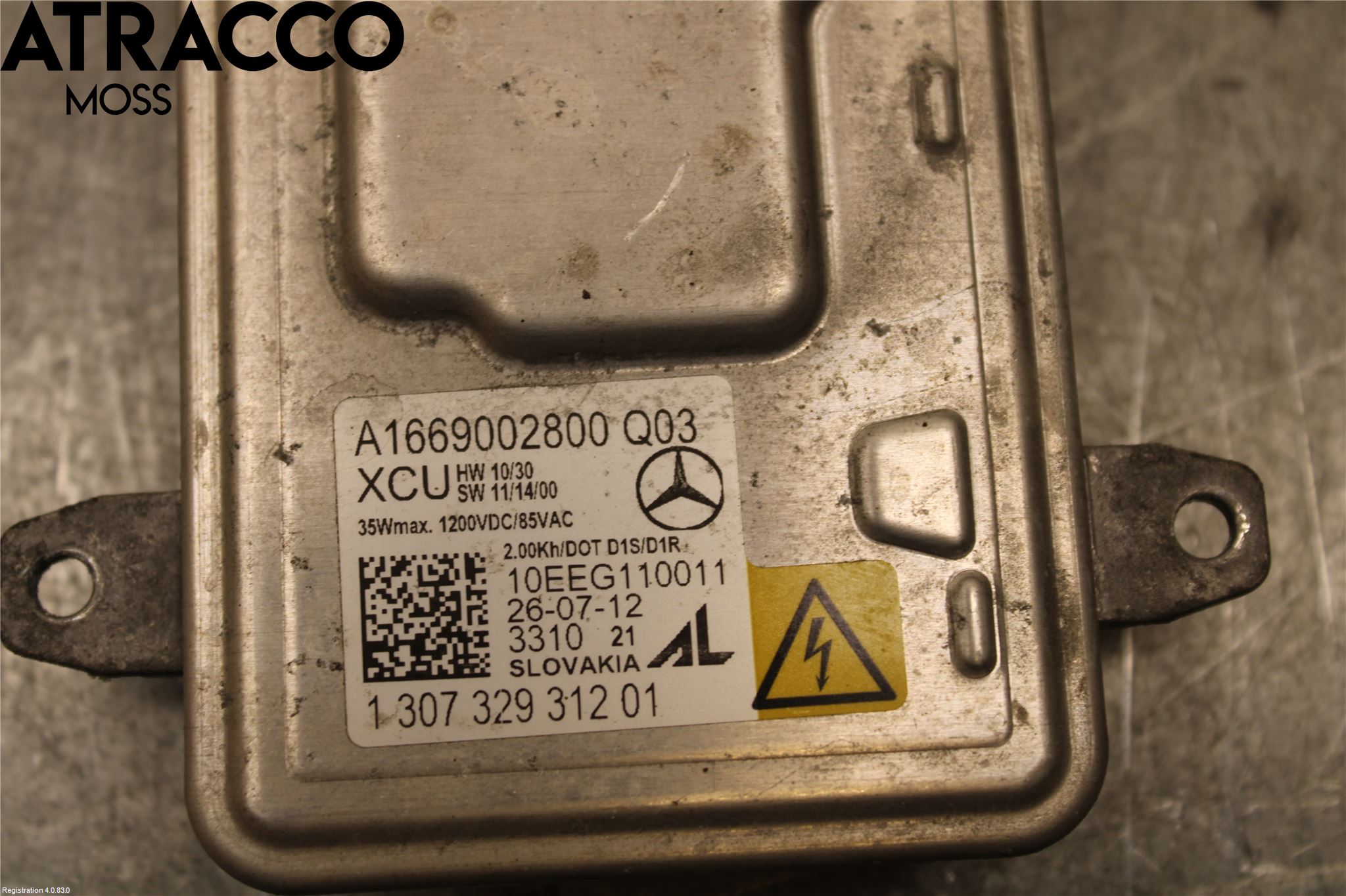 Mercedes-Benz MB E-KLASS COUPÈ/CAB(C207) 09-17 Styrenhet Strålkastare