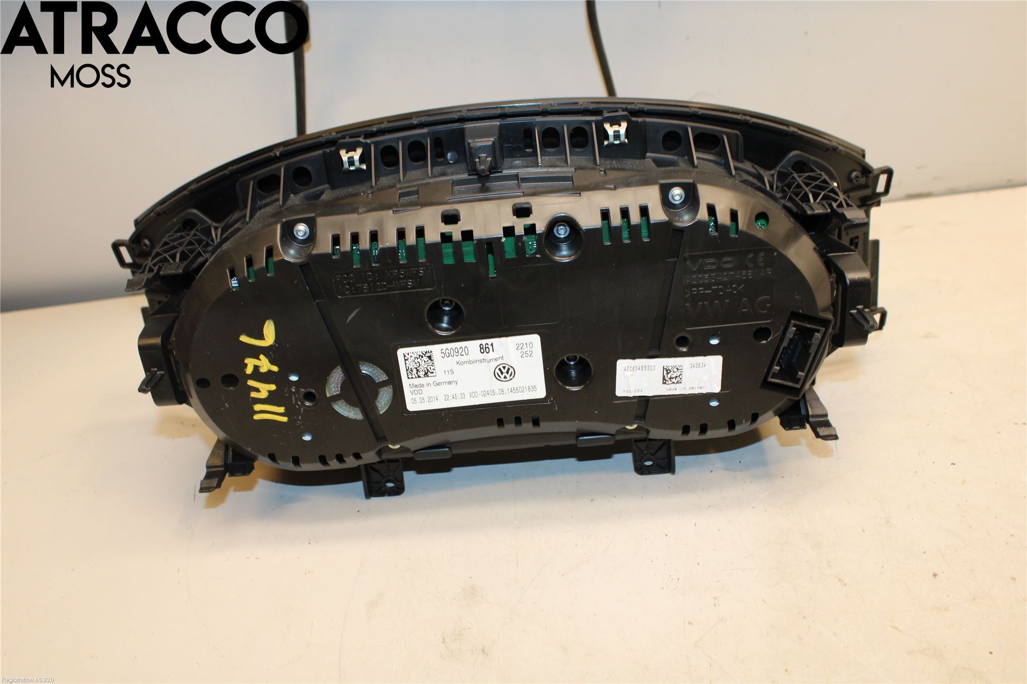 Volkswagen VW GOLF / E-GOLF VII 13-20 Instrument Komb