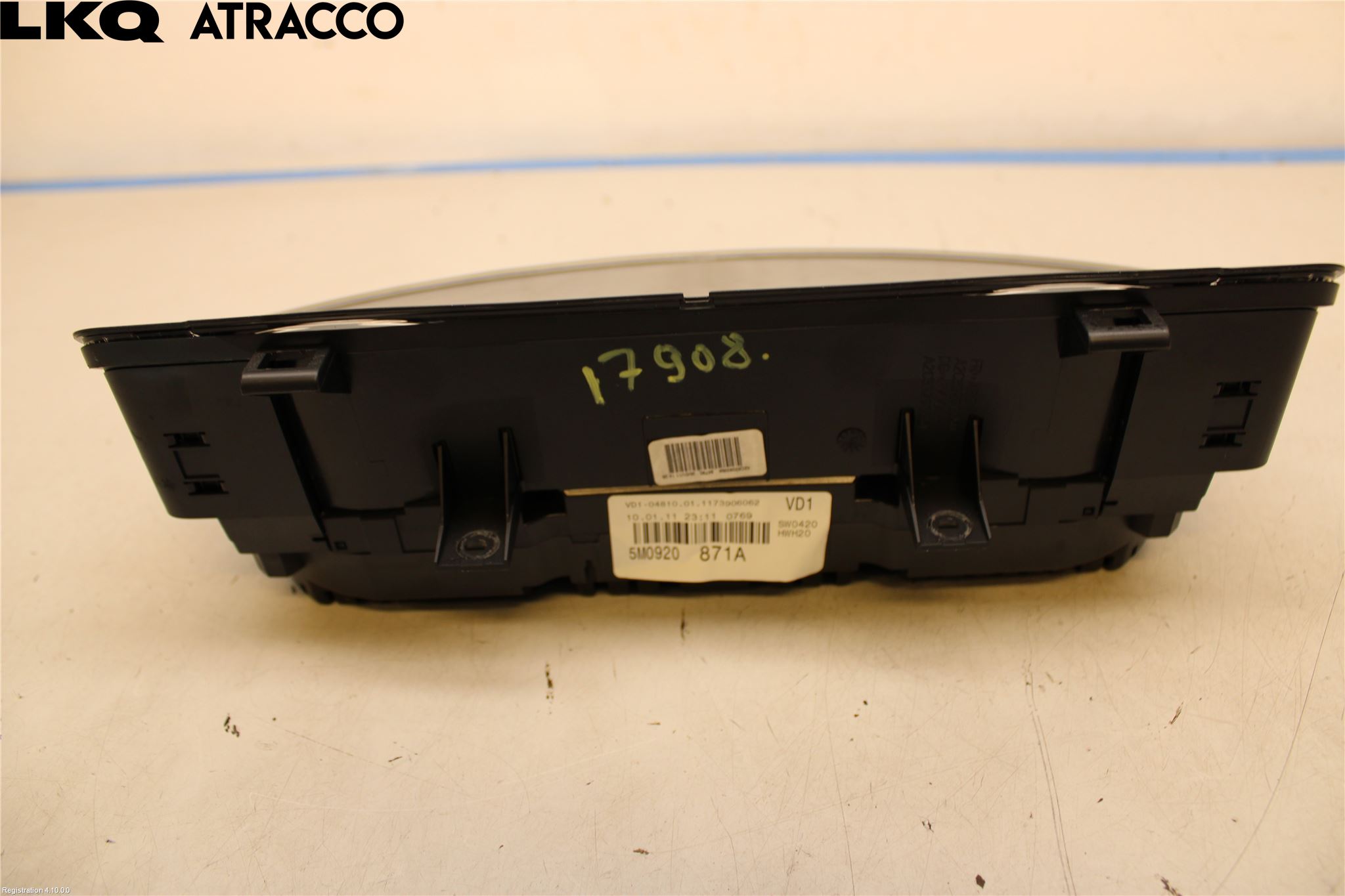 Volkswagen VW GOLF PLUS/CROSS GOLF 04-14 Instrument Komb