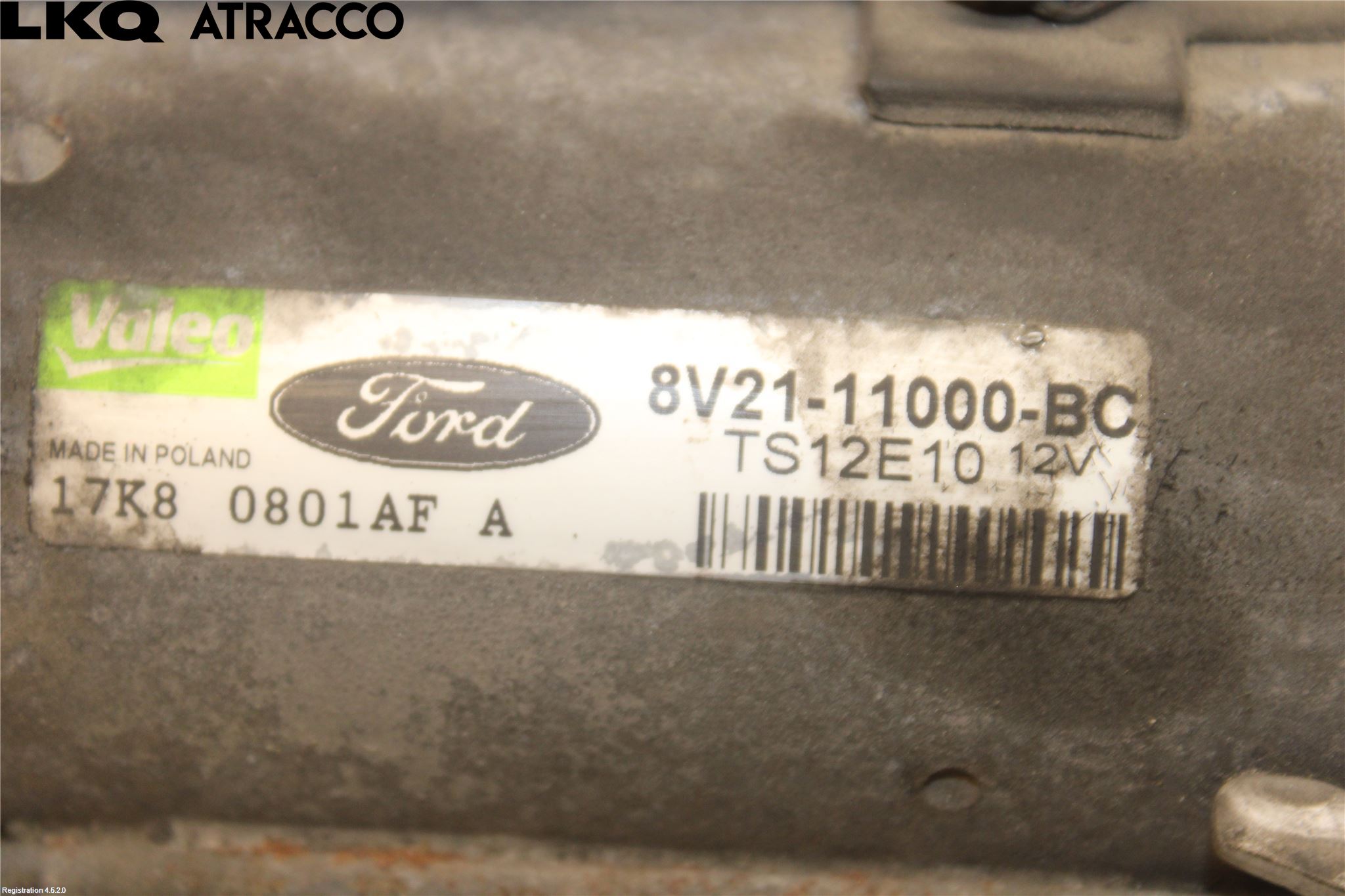 Ford FIESTA 09-12 Startmotor