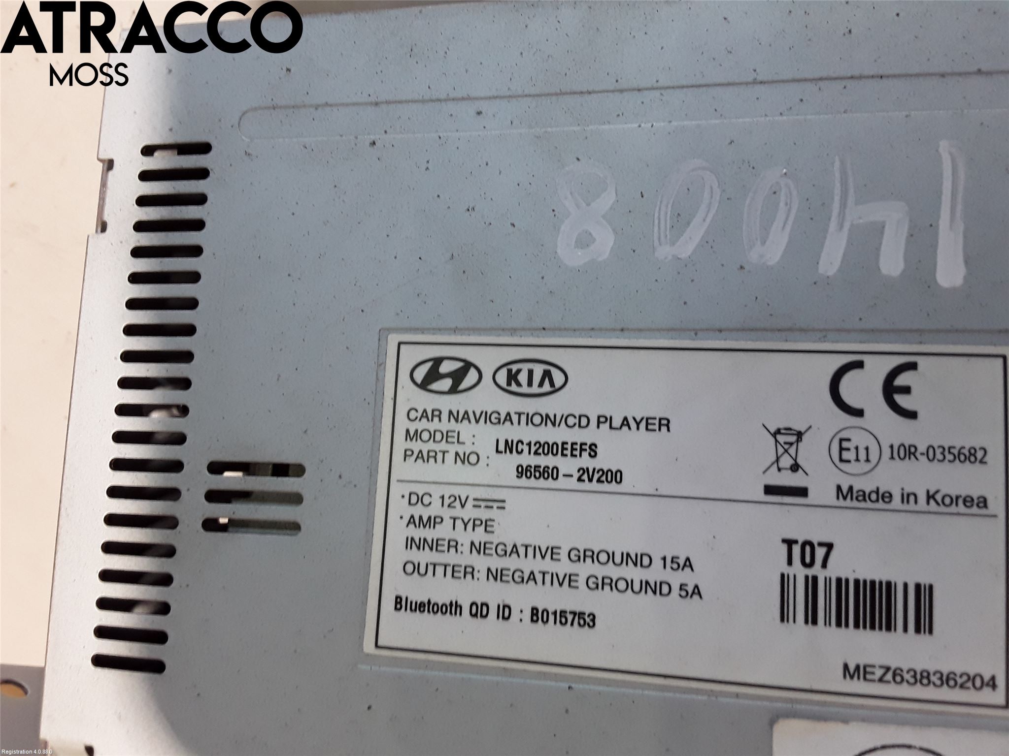 Hyundai VELOSTER 12-17 Radio