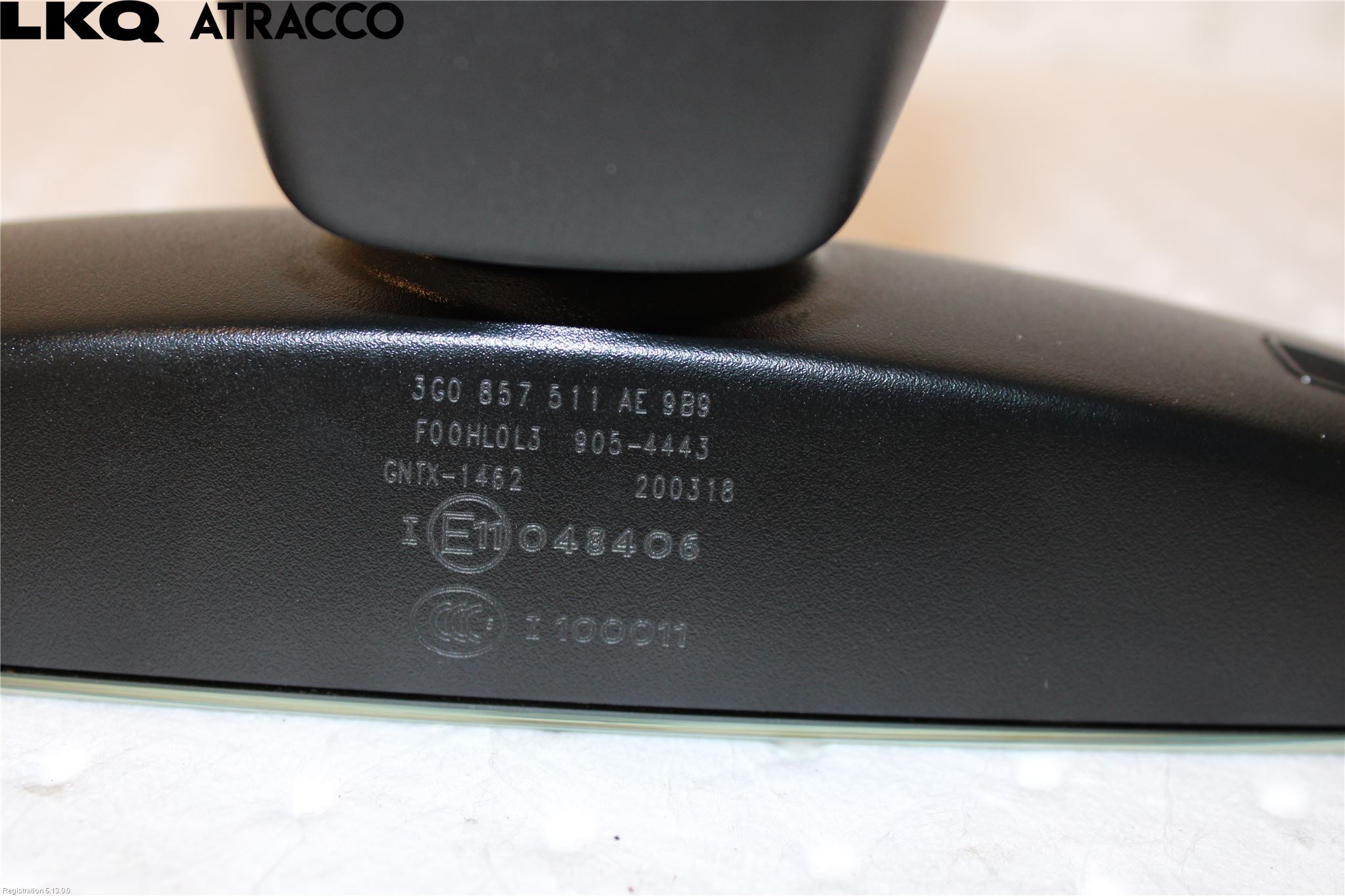 Volkswagen VW GOLF / E-GOLF VII 13-20 Spegel Invändig